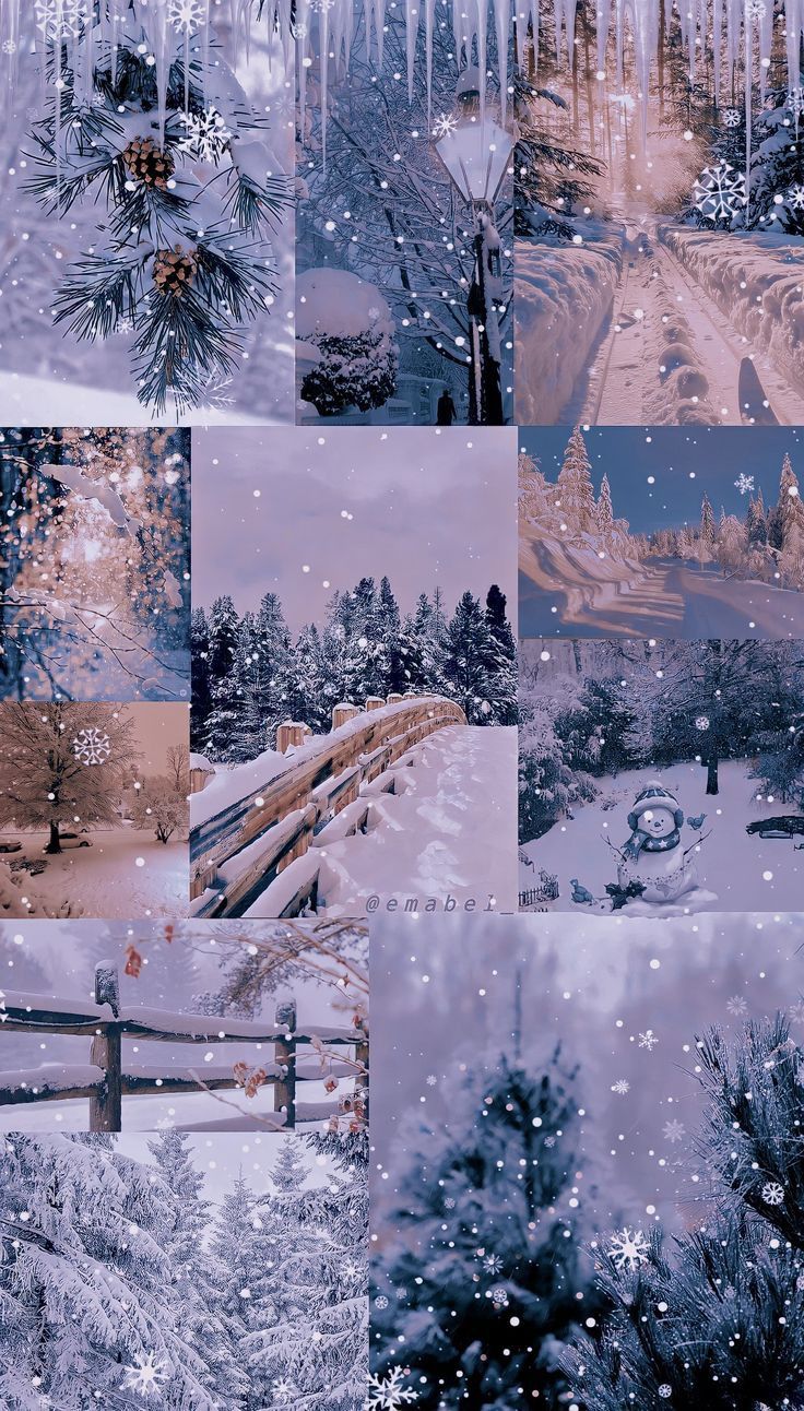 Aesthetic Wallpaper Christmas Winter Day