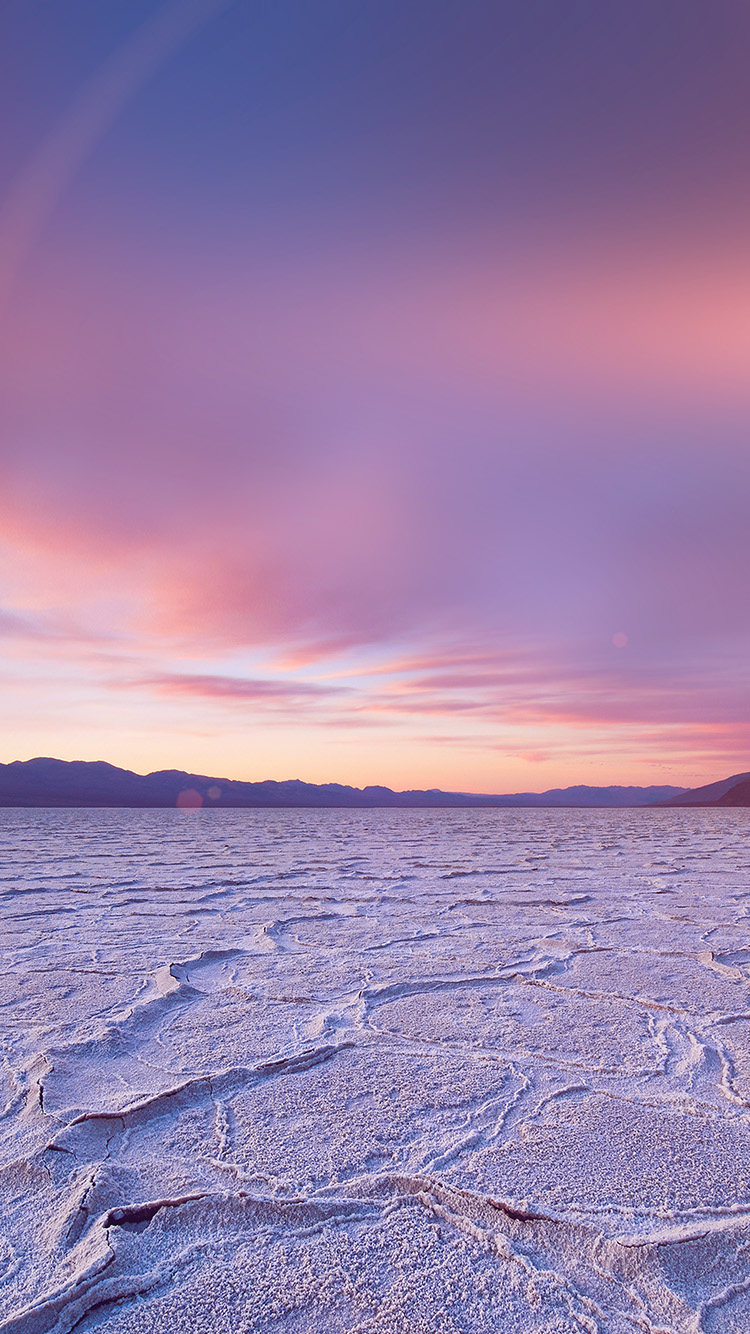 Dead Sea Snow Sunset Mountain