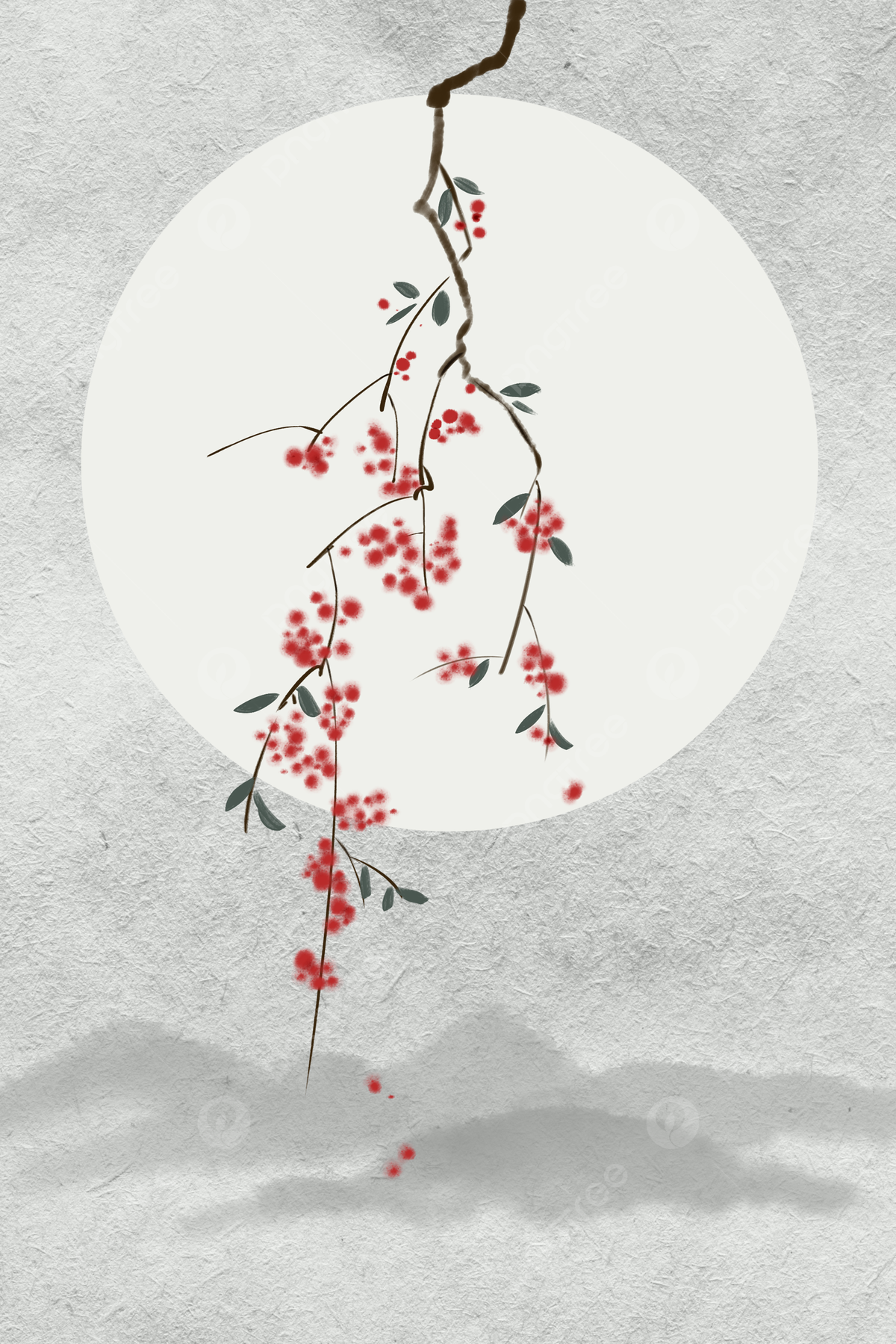 Simple Meticulous Chinese Painting