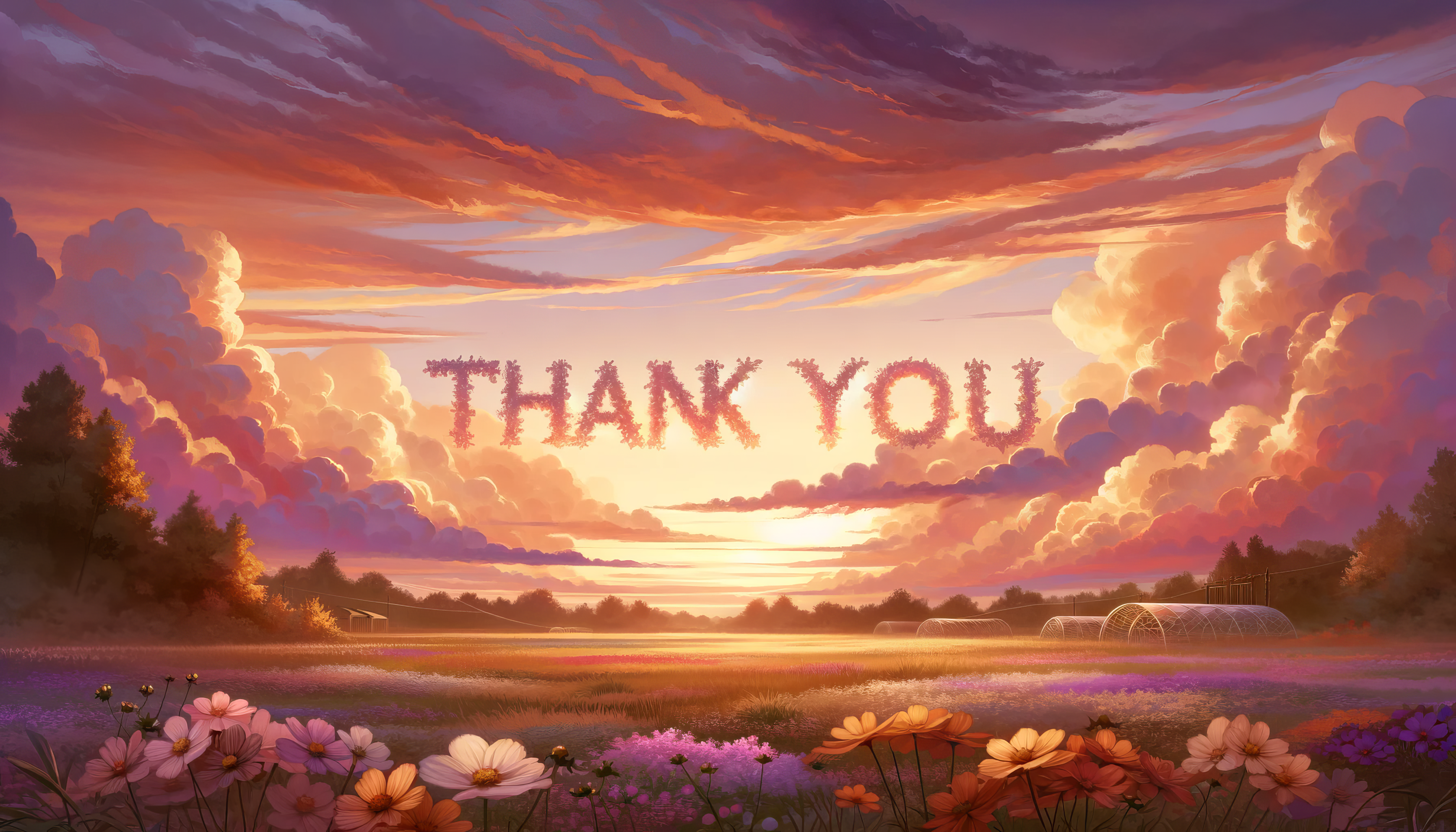 H1: Sunset Gratitude Thank You