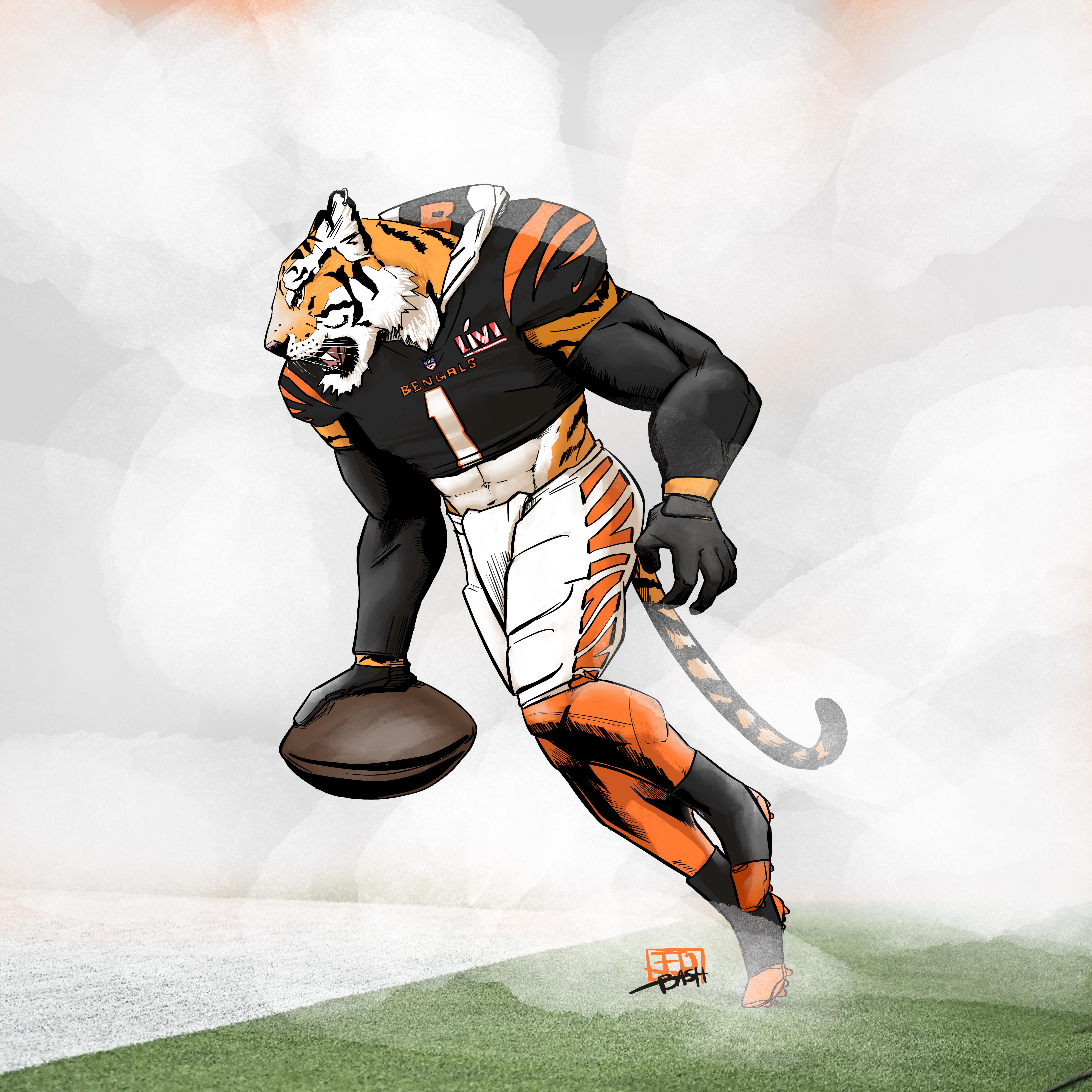 NFL Mascot Madness 2022 digitial art