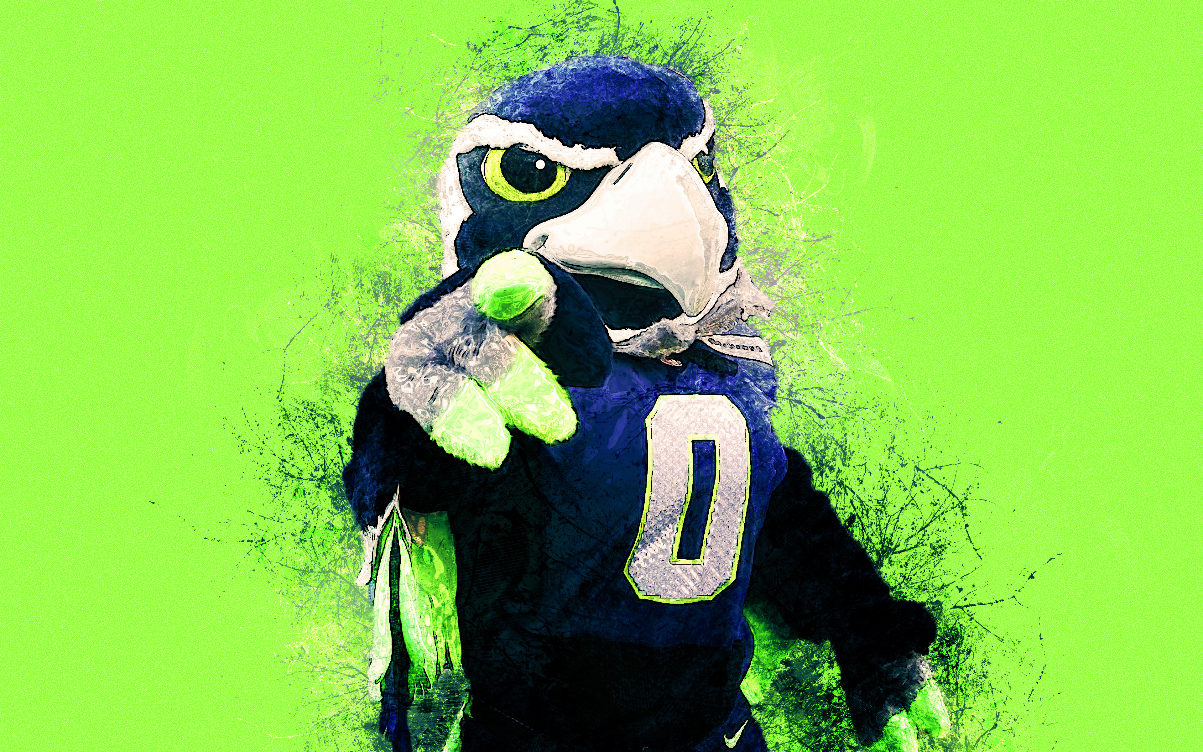 Mascot, Seattle Seahawks, NFL, Symbol