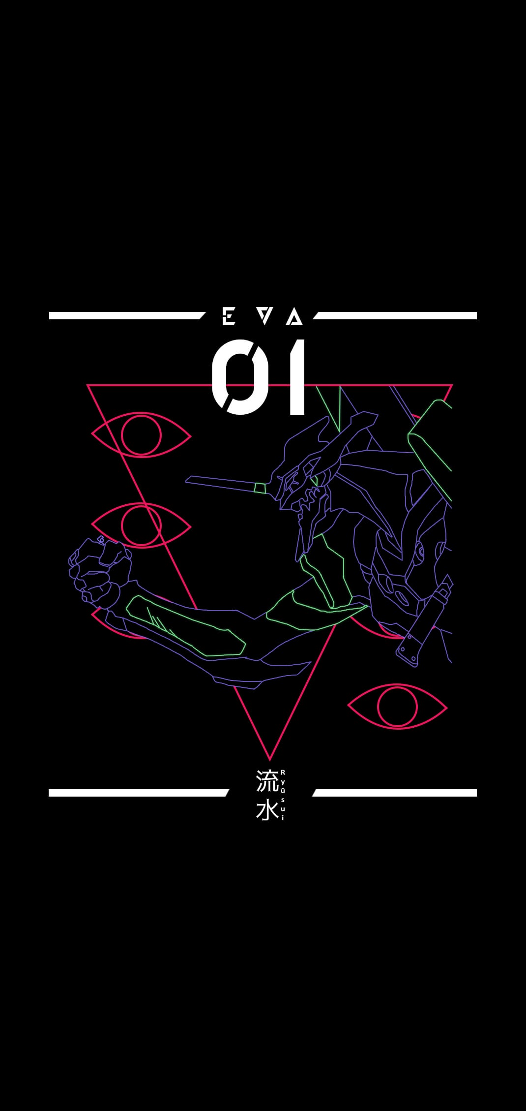 Made a Evangelion wallpaper. Hope you