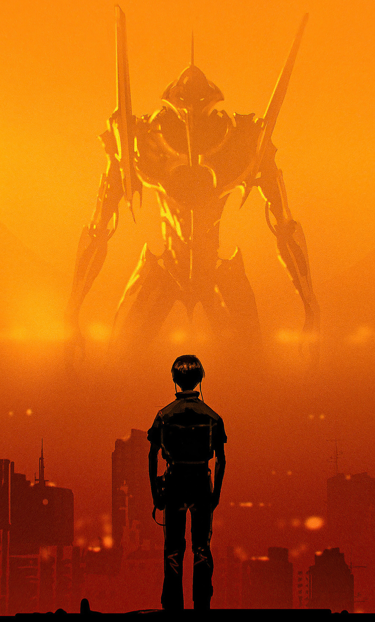 Evangelion 4k iPhone , HD