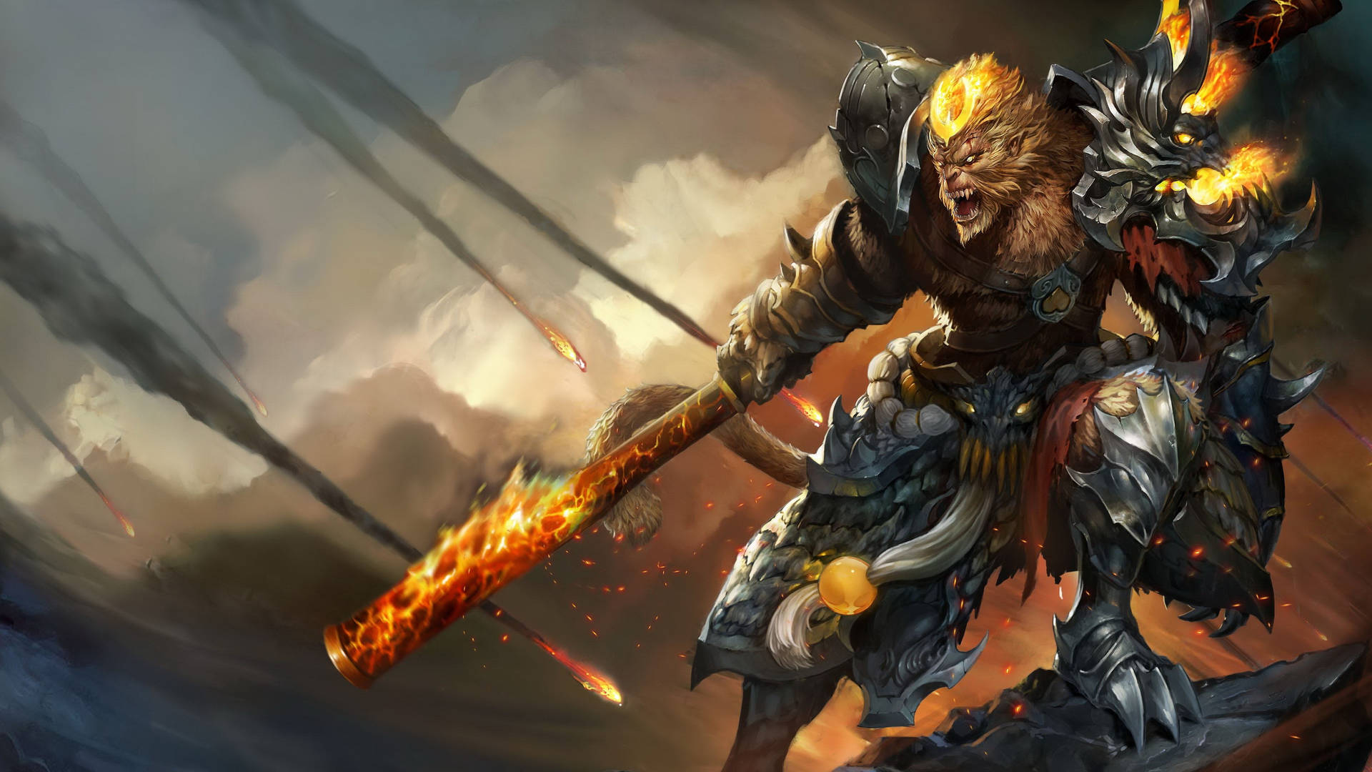 LOL General Wukong 4k Gaming Wallpaper