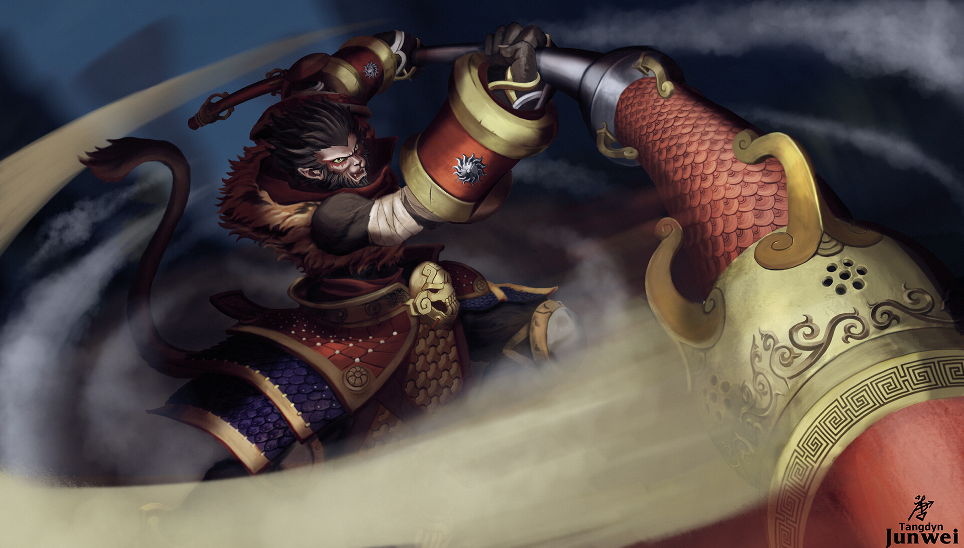 WuKong LOL fanart