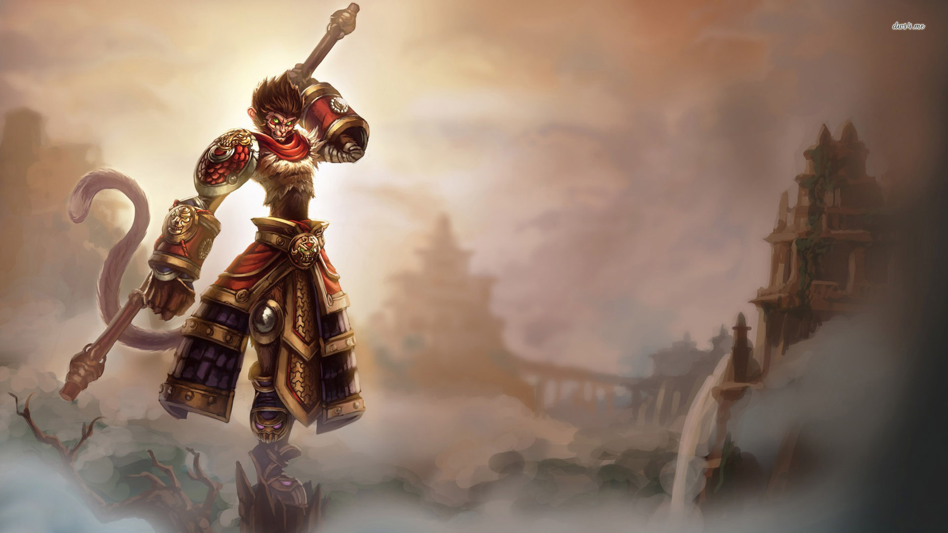 Wukong The Monkey King. Art Of Wallpaper