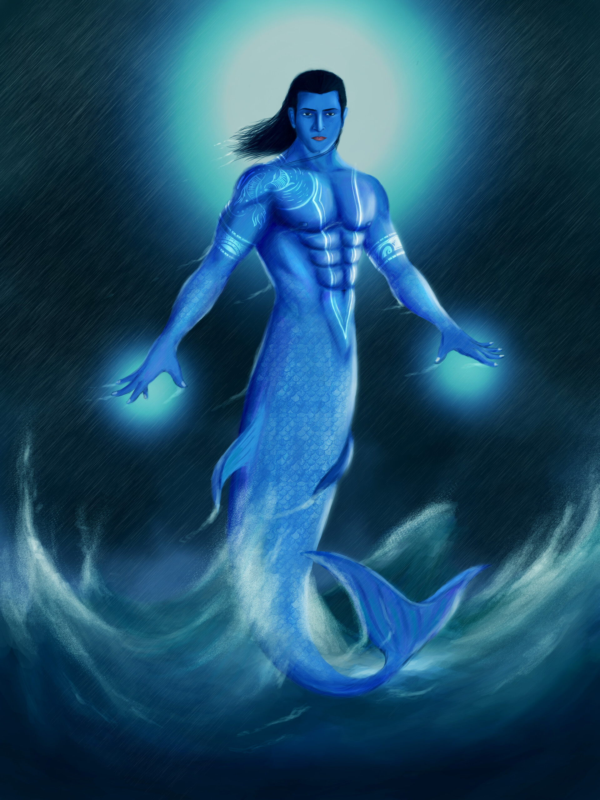 Matsya Avatar Hd Wallpaper 4k