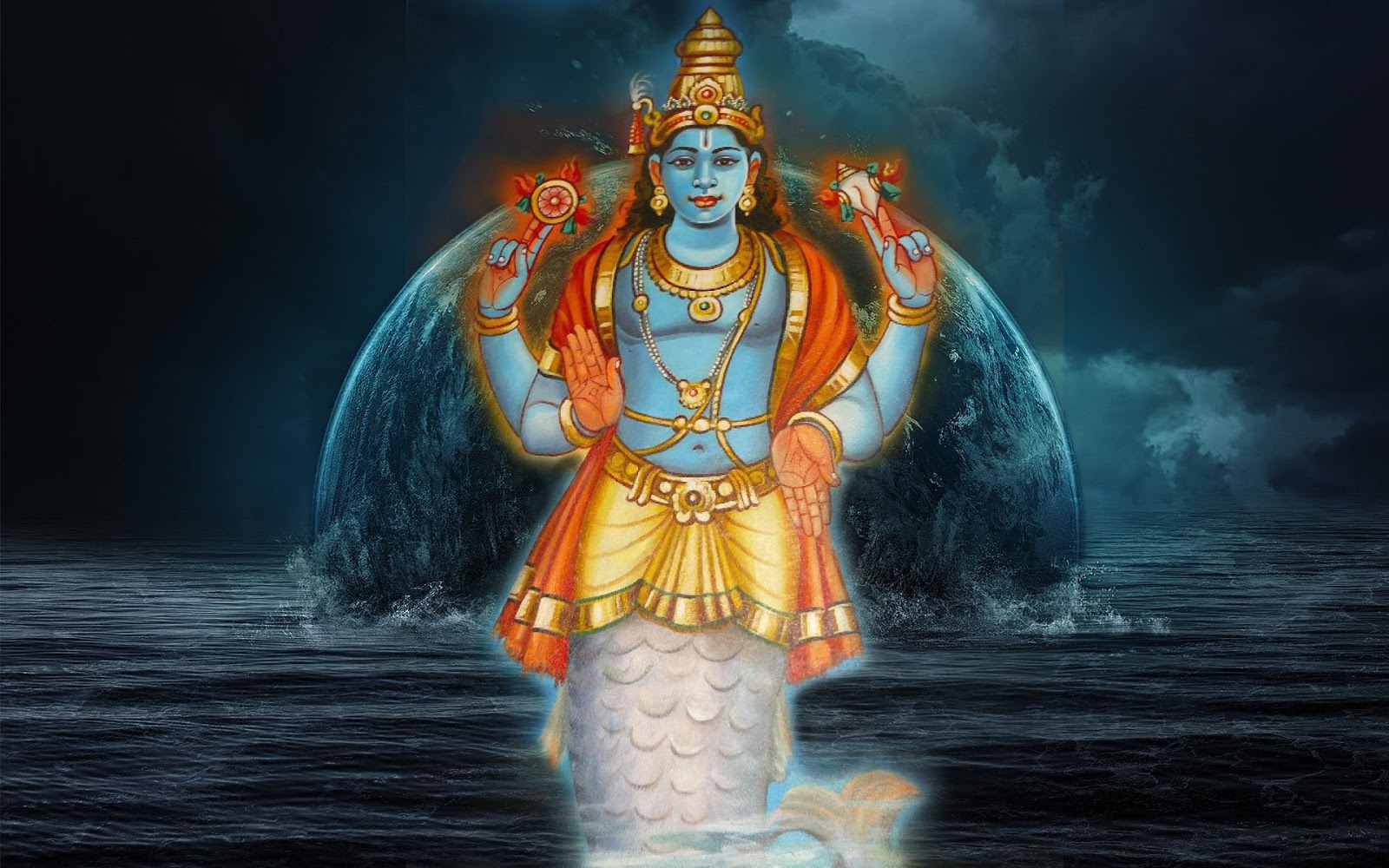 The Gods of India: THE MATSYA AVATAR