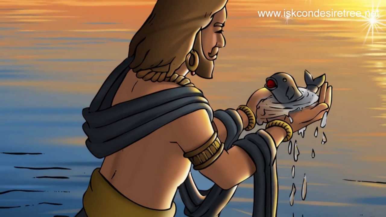 Matsya Avatar.The Fish Incarnation