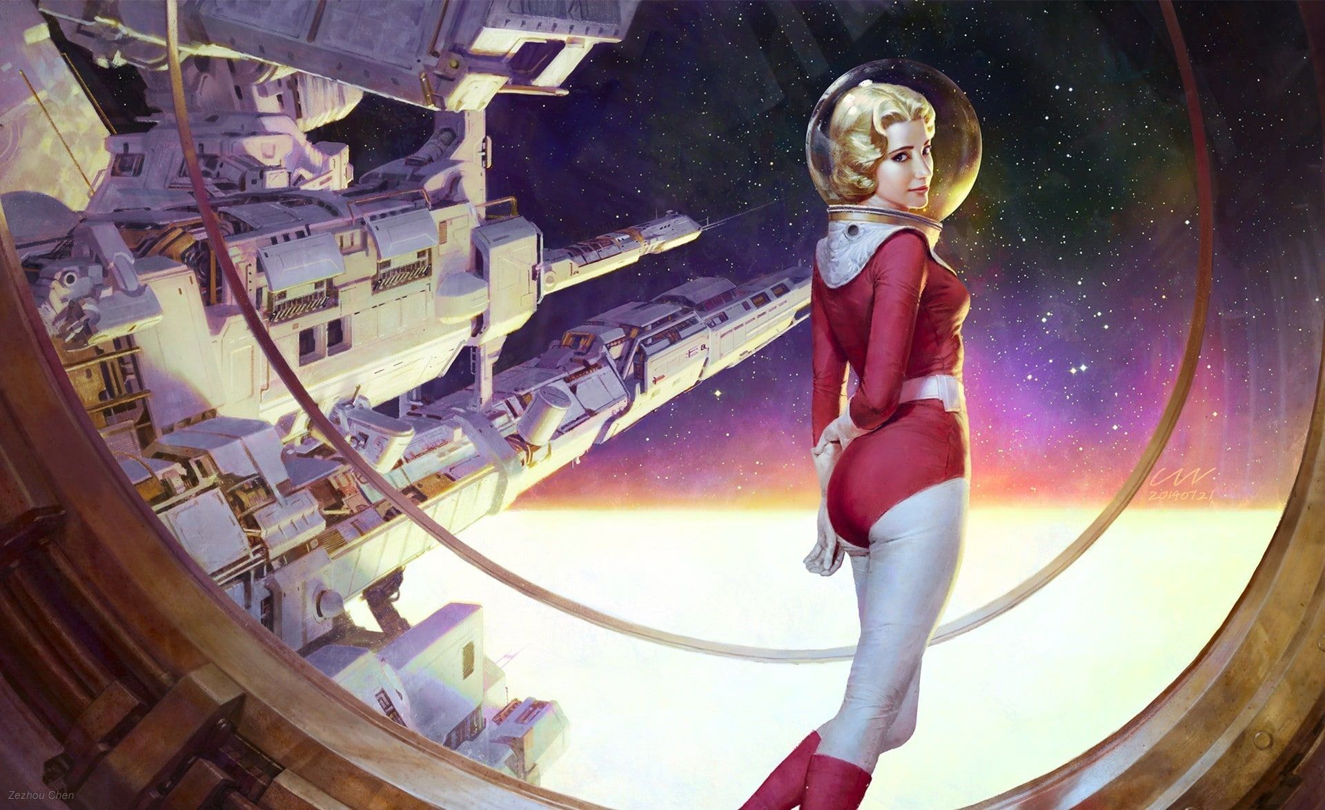 science fiction #astronaut #artwork