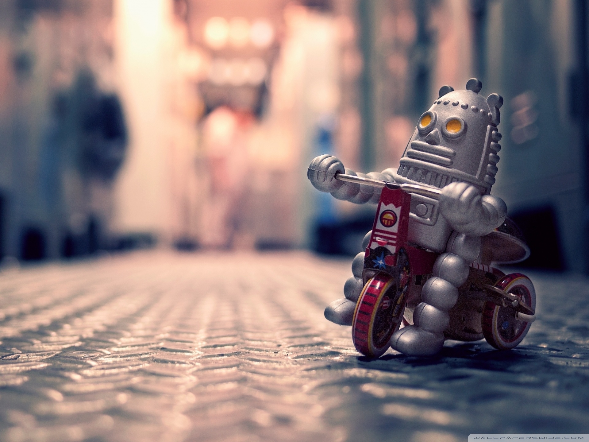 Toy Robot Ultra HD Desktop Background