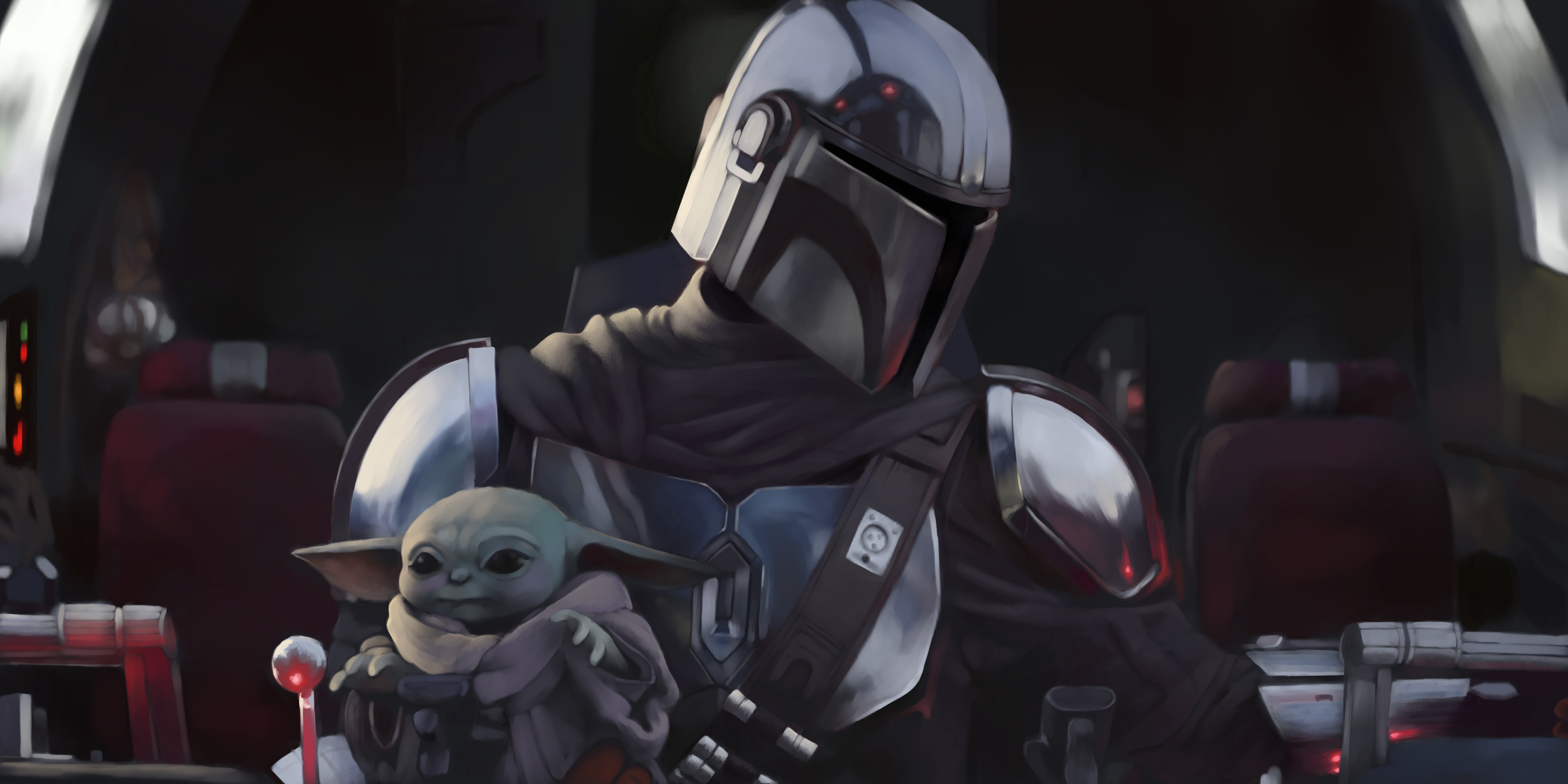 The Mandalorian 4k Ultra HD Wallpaper