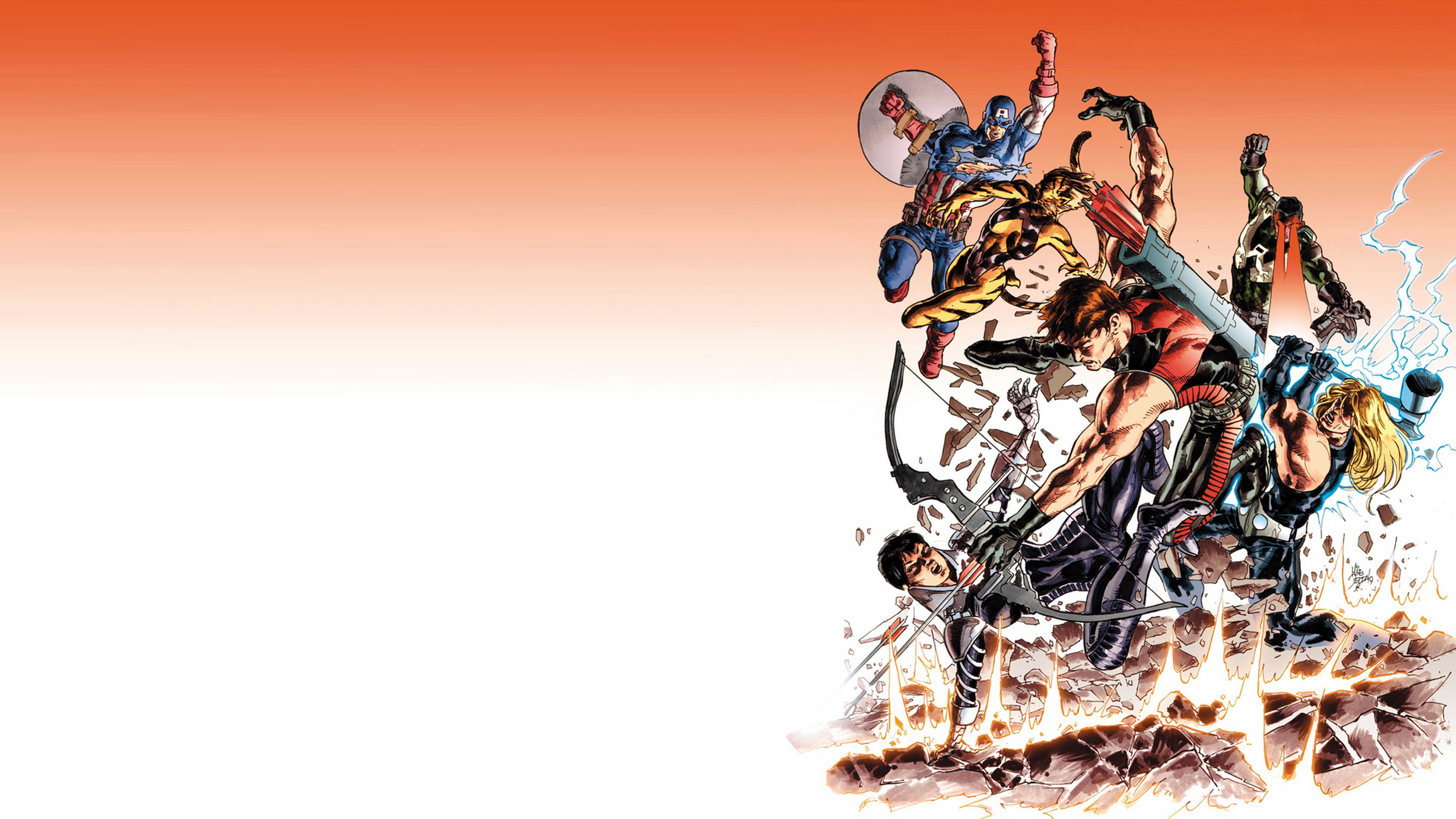 Marvel Universe 4K Wallpaper