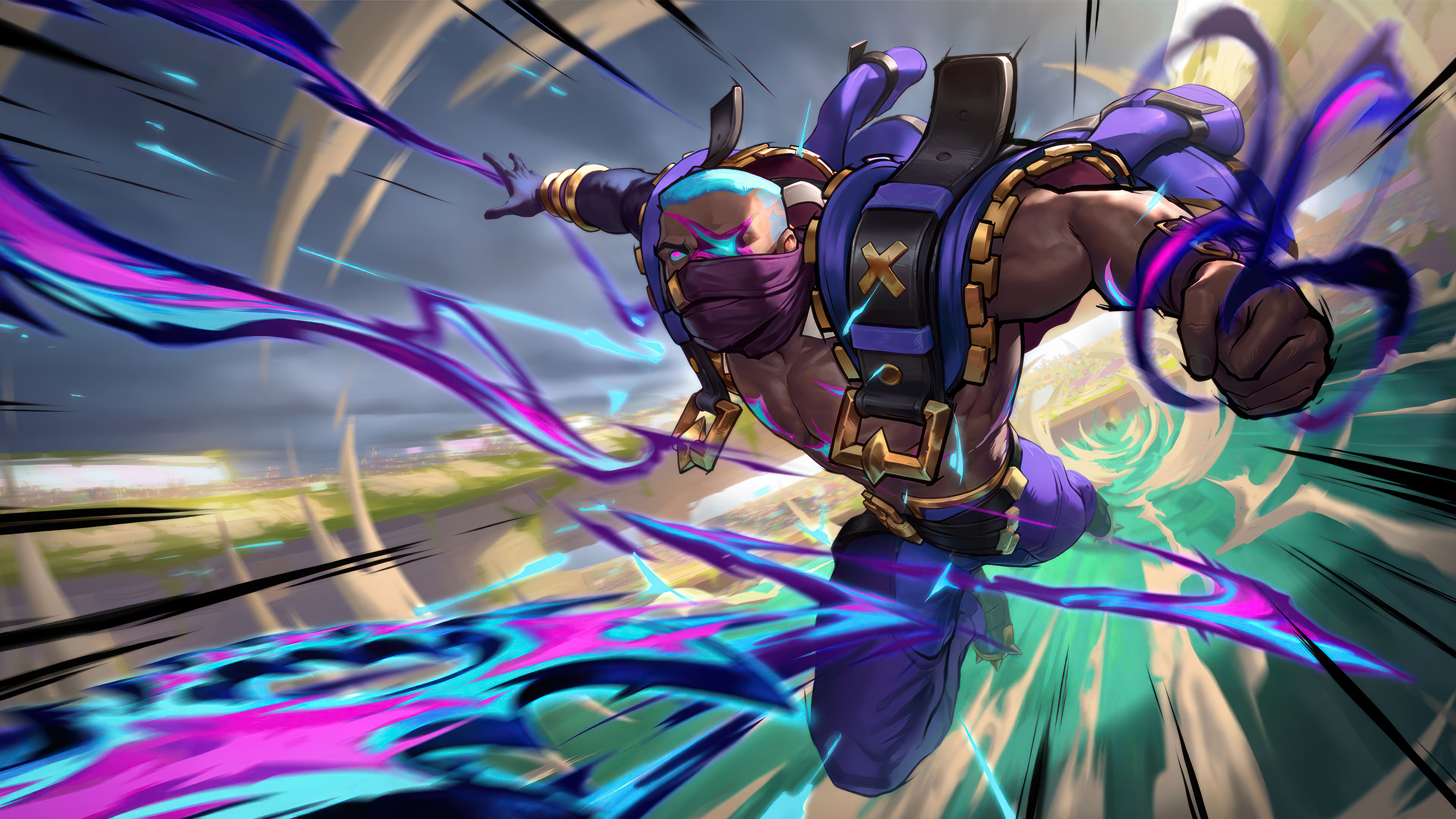 Pyke LoL Runeterra Wallpaper 4k