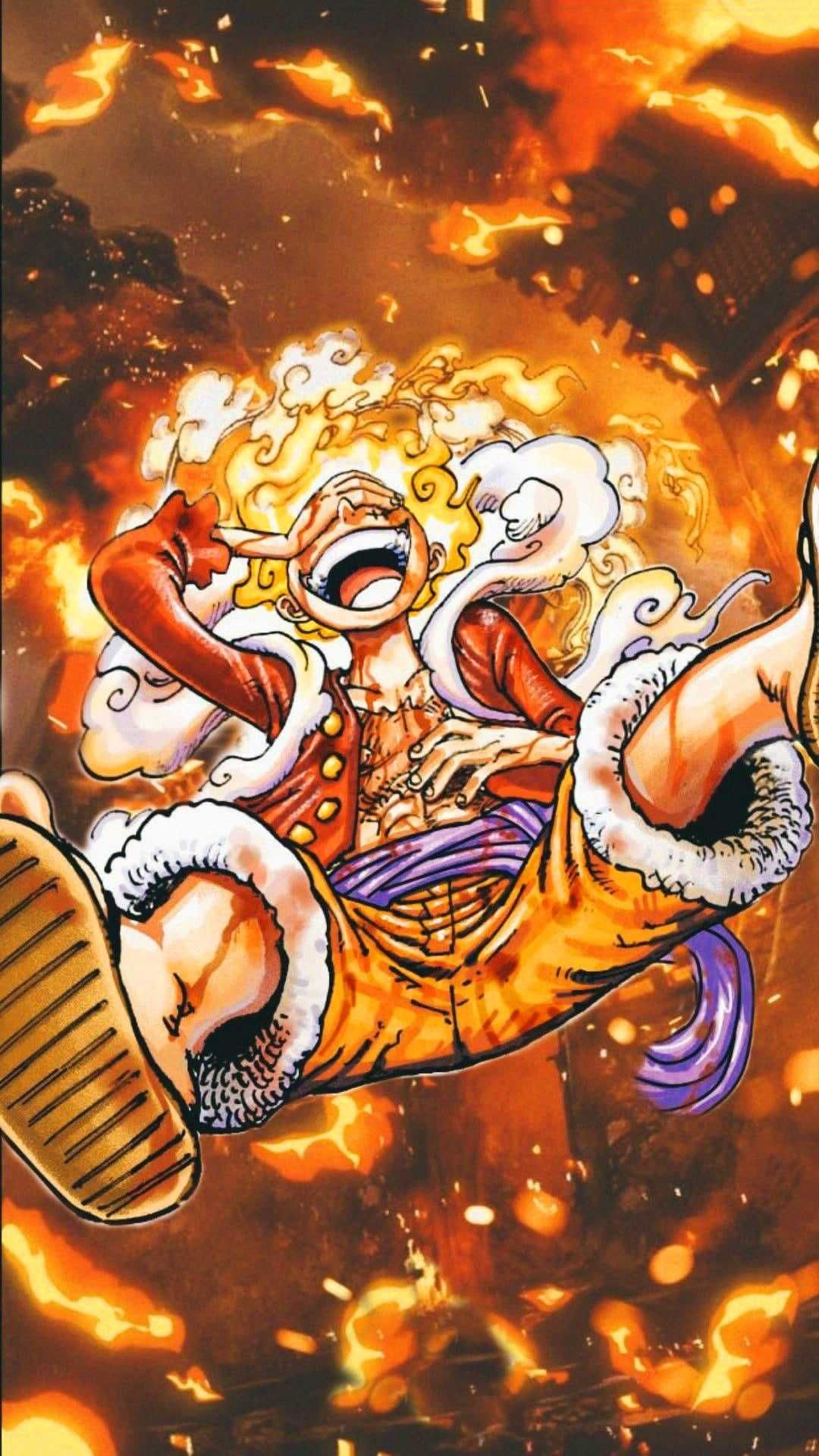 Luffy Gear 5 Wallpaper. Sfondi carini