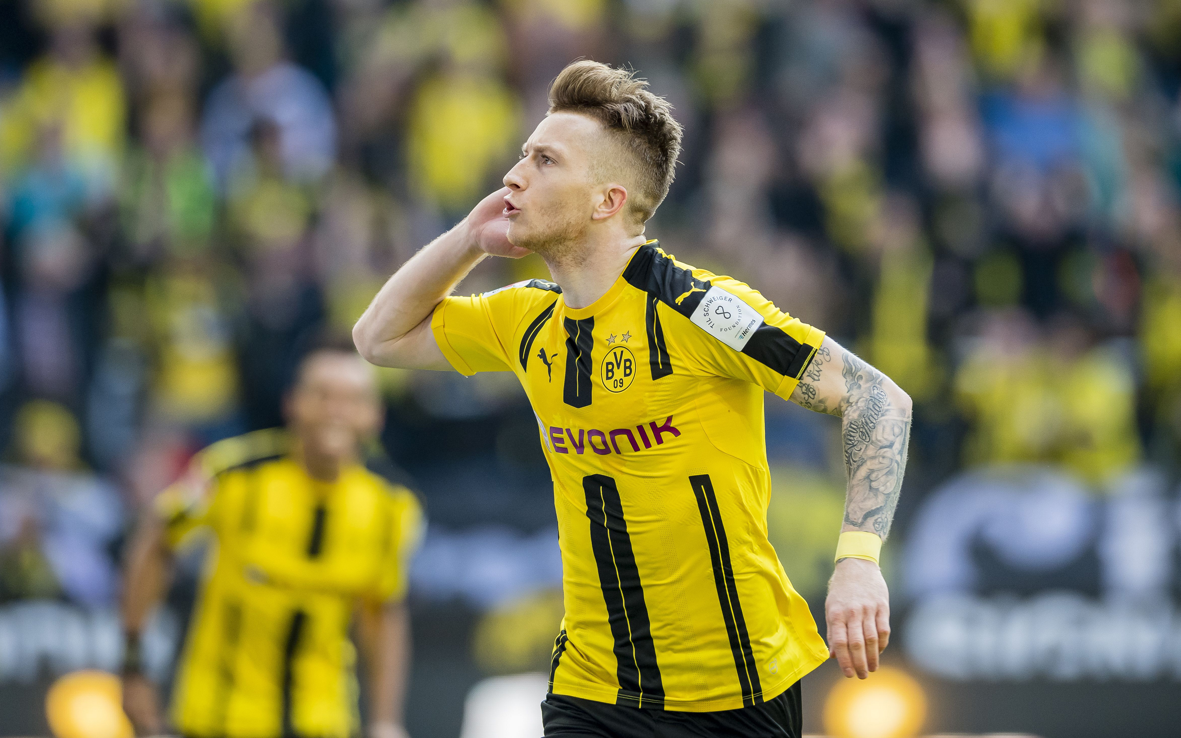 Download wallpaper Marco Reus, 4k