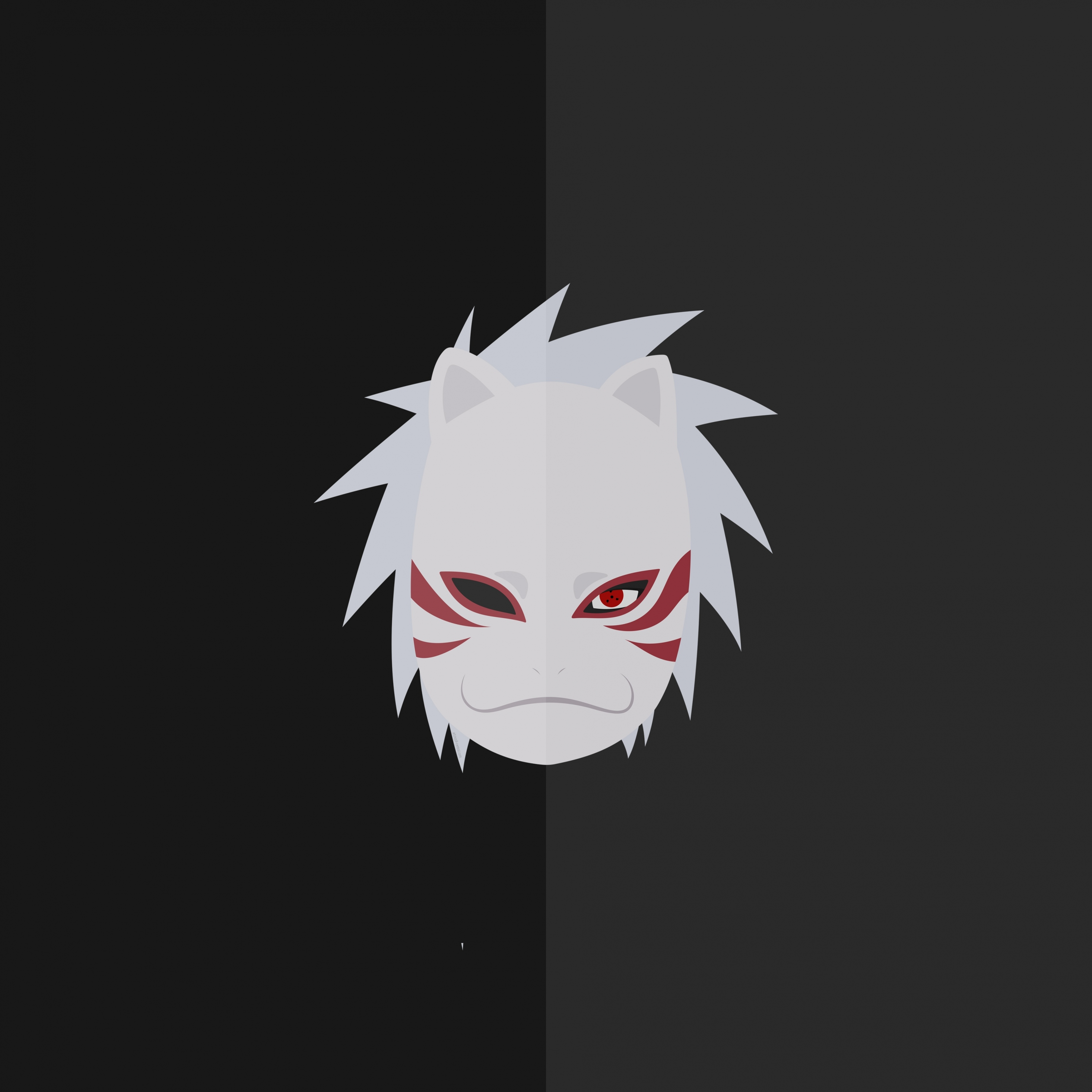 Download wallpaper 2932x2932 anbu, mask