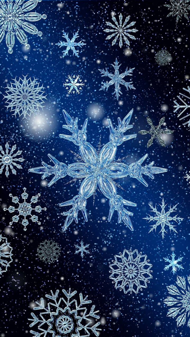 Snowflake Phone Wallpapers - Wallpaper Cave