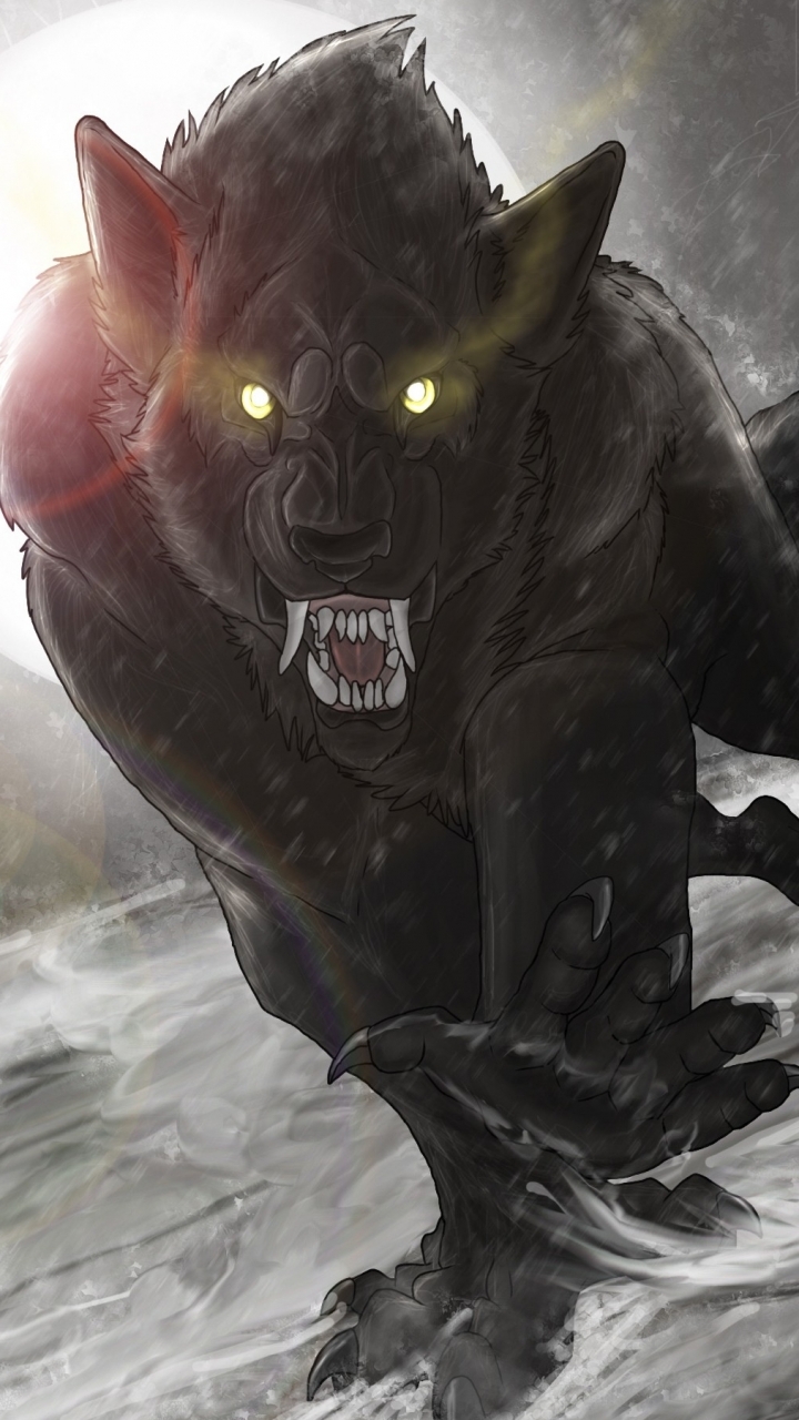 Werewolf Phone Wallpaper
