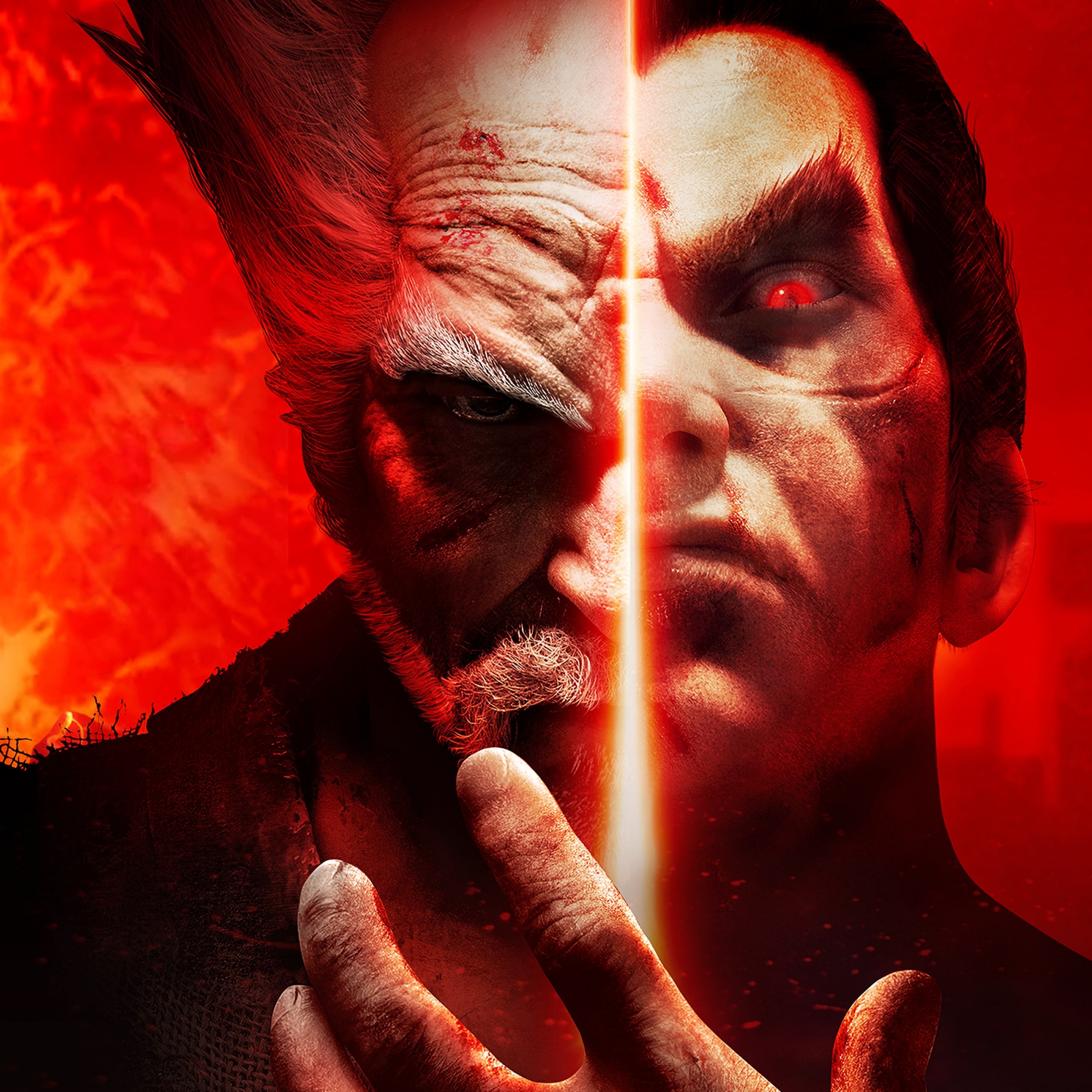 Heihachi Mishima Wallpaper 4K, Kazuya