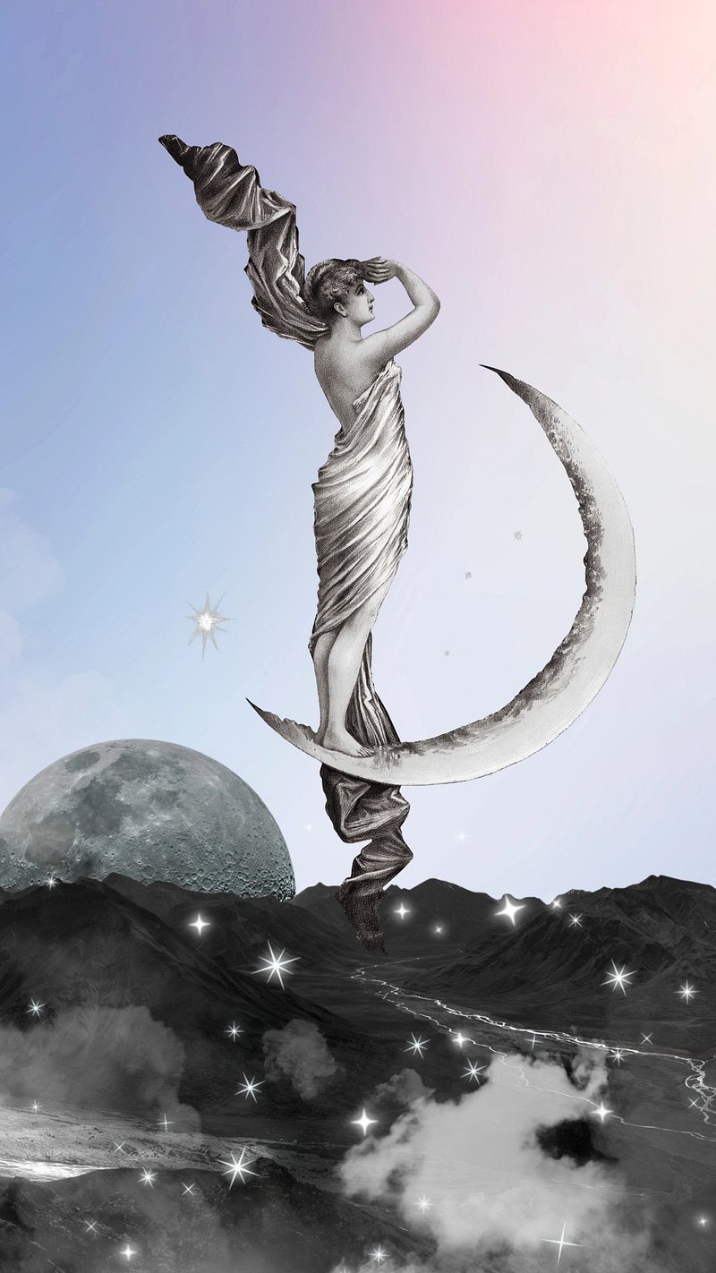 Greek Goddess queen statue iPhone