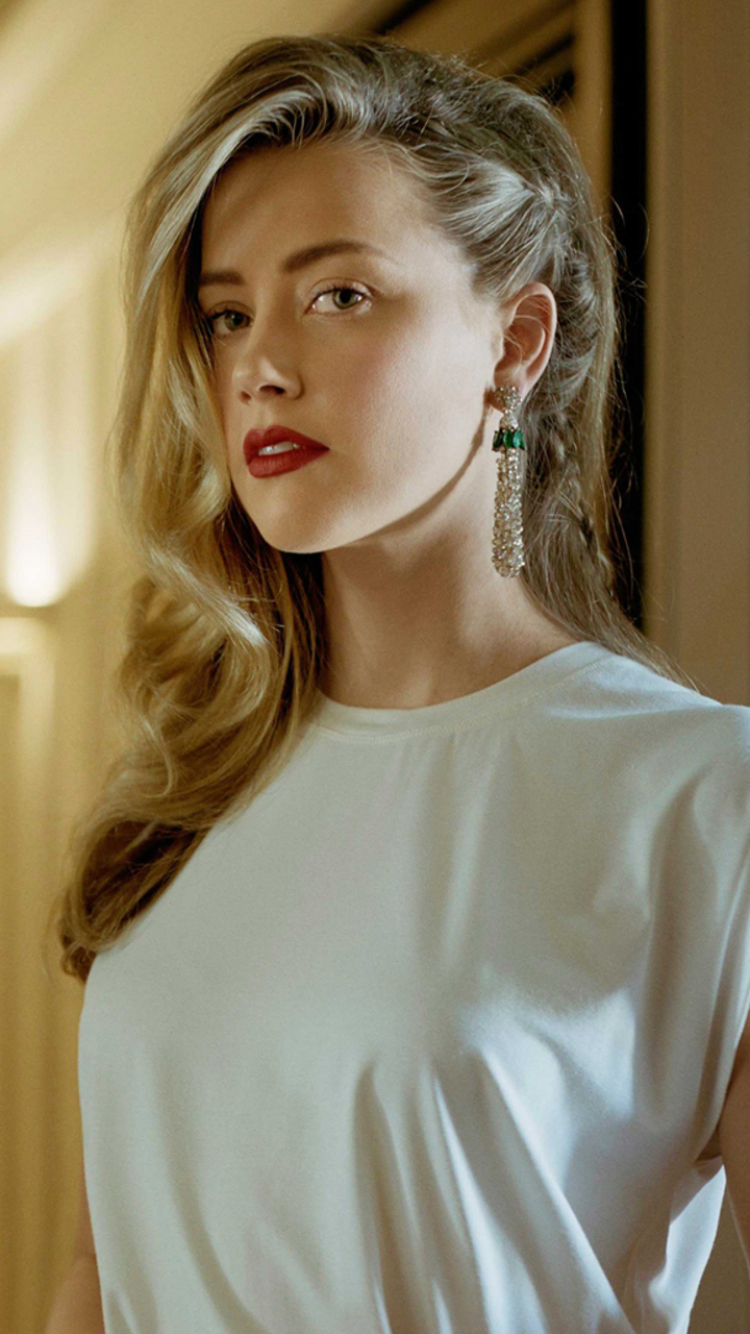 Amber Heard Phone Wallpaper