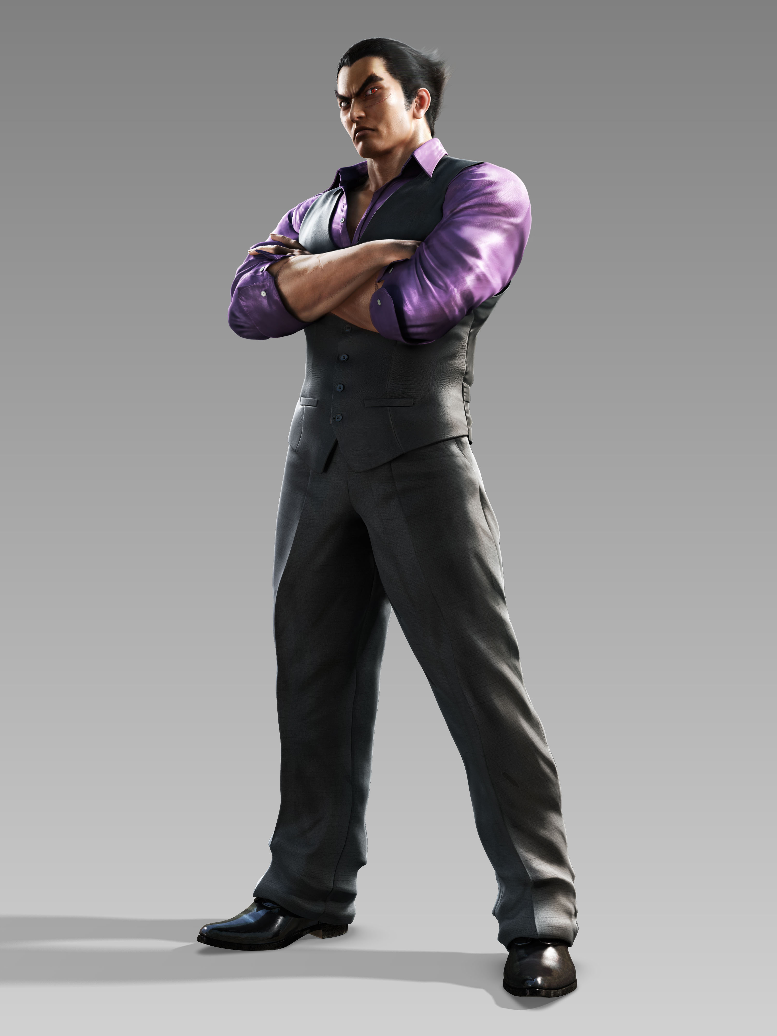 Kazuya Mishima and Scan