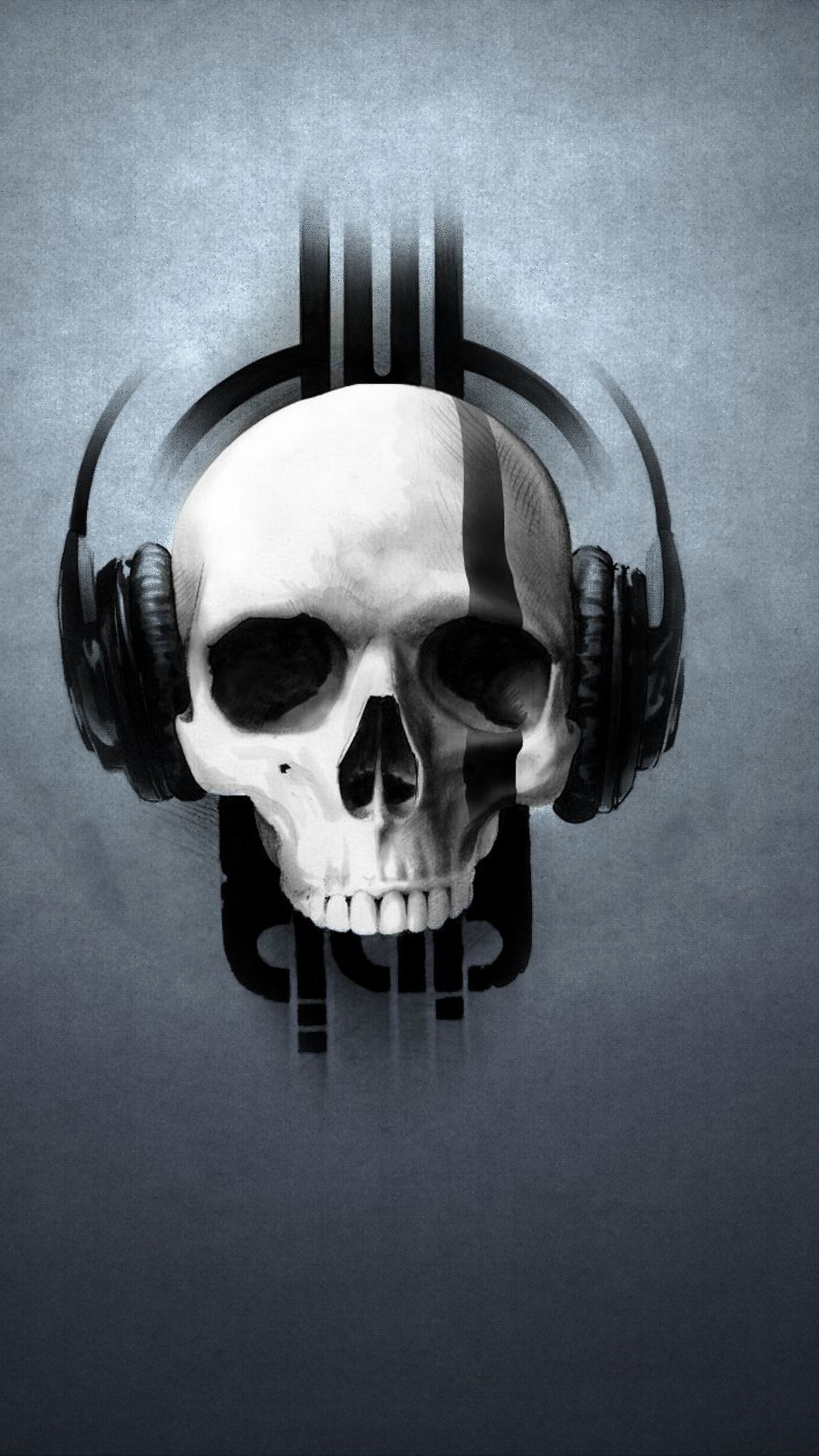 Music Skull Wallpaper for iPhone 11
