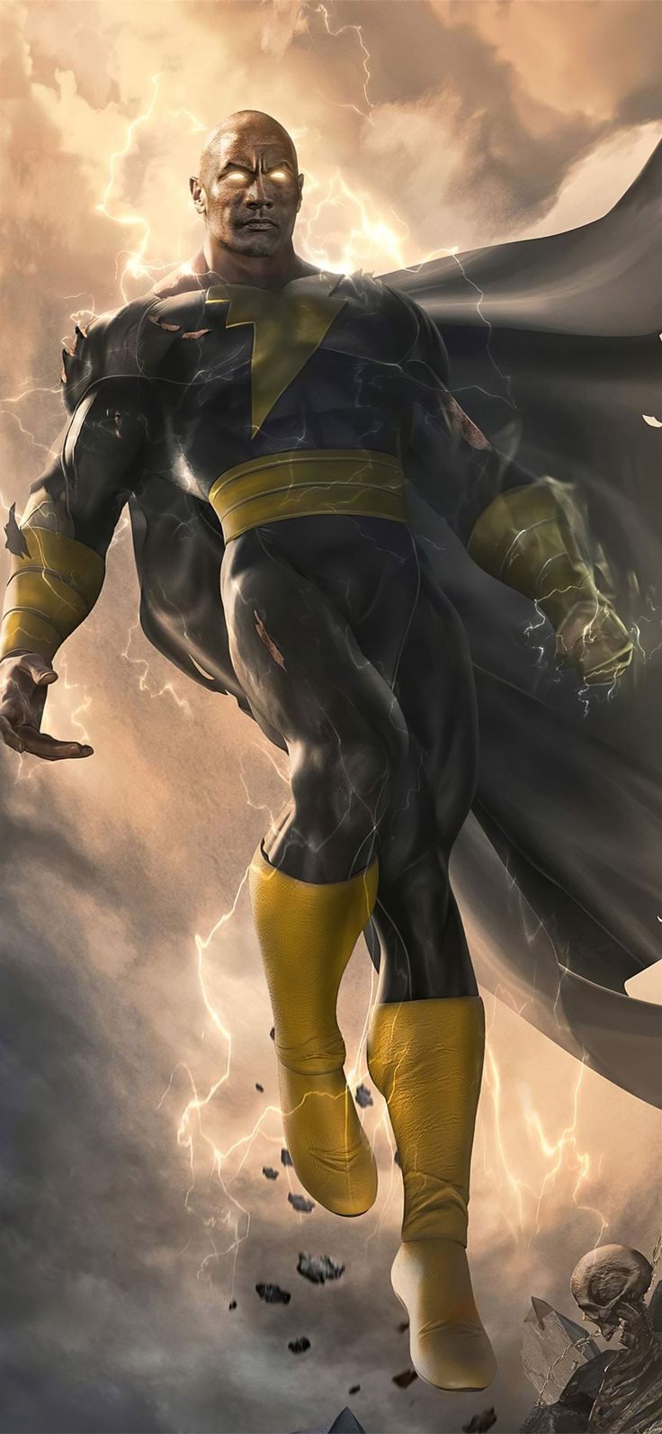 black adam dwayne johnson iPhone 11