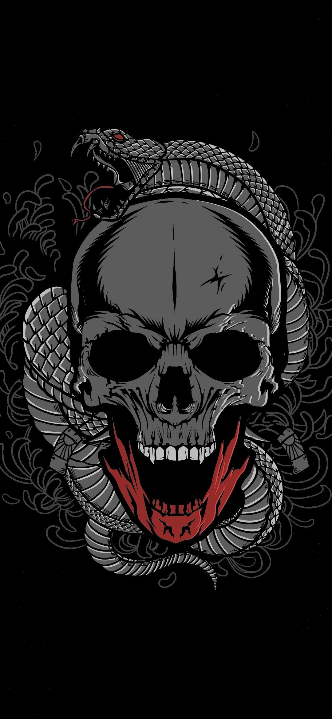 Skull Snake [1080x2340], r