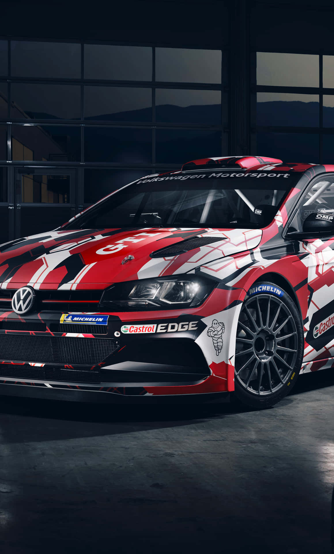 Volkswagen Polo On The Road Wallpaper