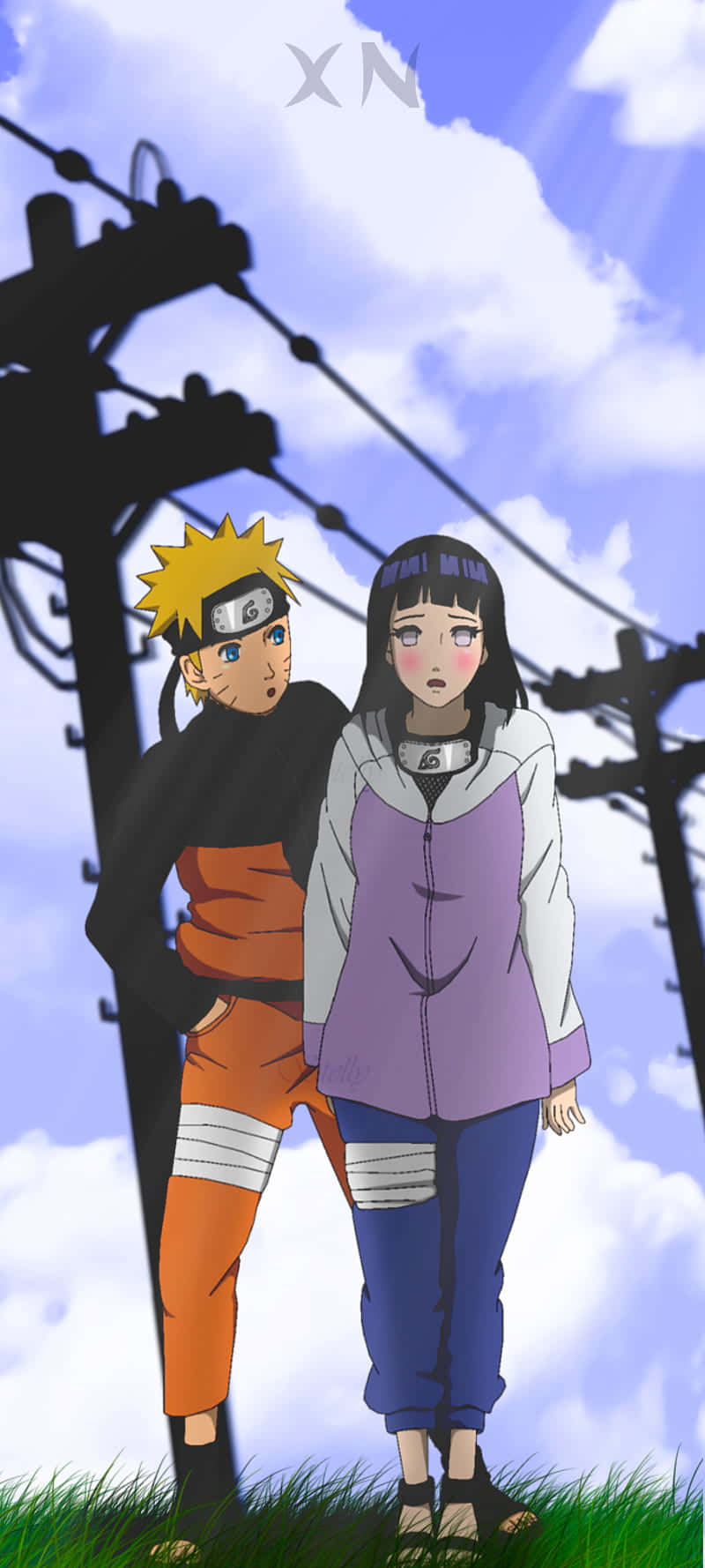 Download Cute Naruto And Hinata Having