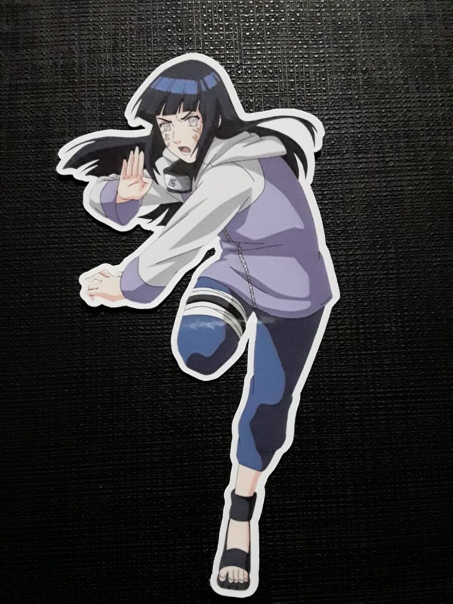 Naruto Hinata Hyuga Glossy Sticker
