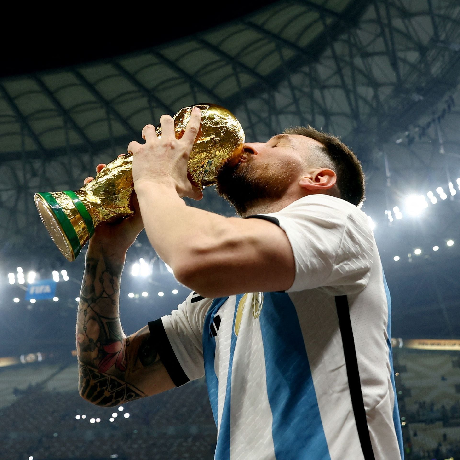 Magical Messi hoists World Cup after