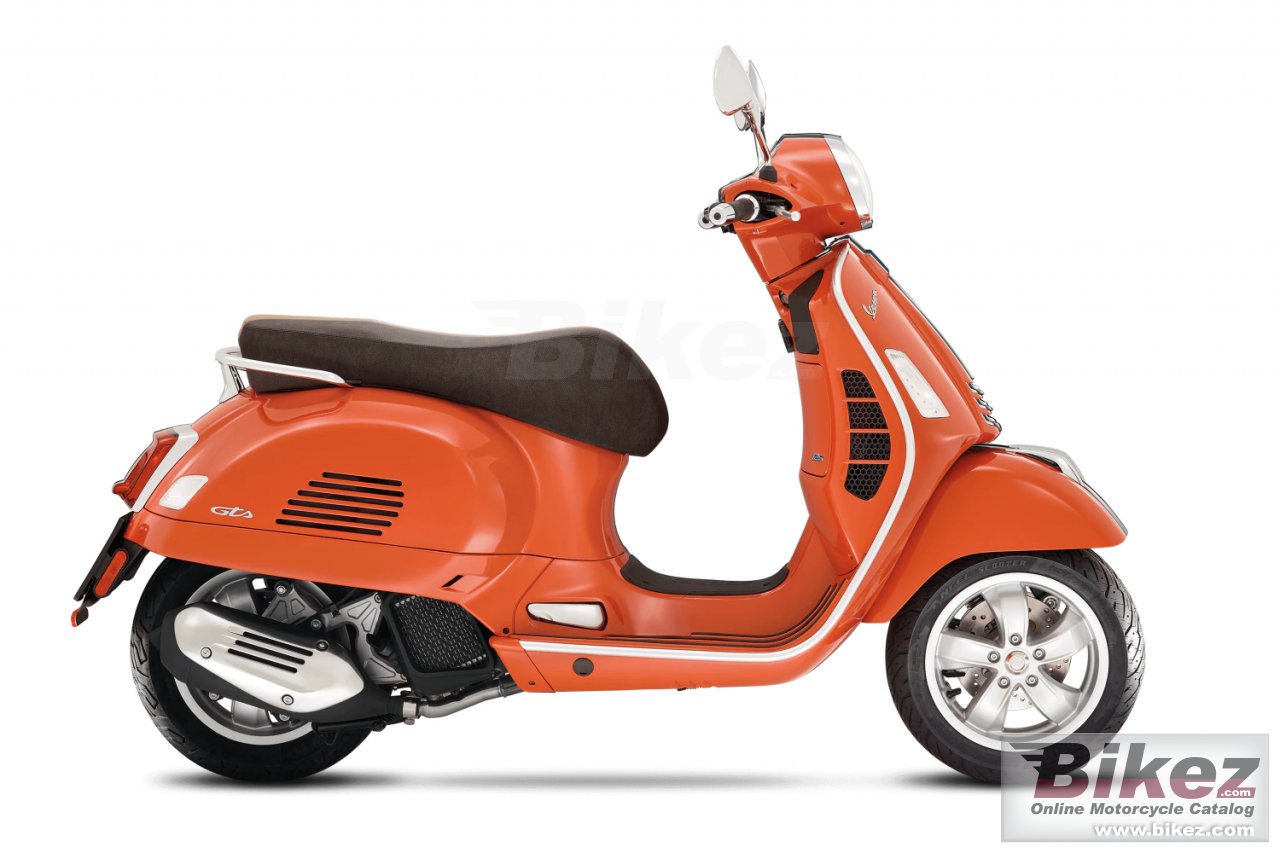 Vespa GTS 125 poster