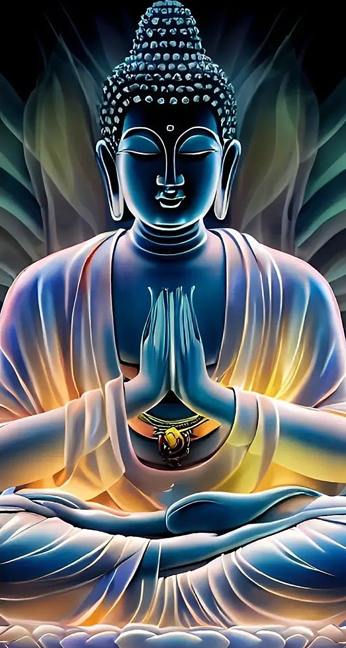 Buddha 佛. Wallpaper background design