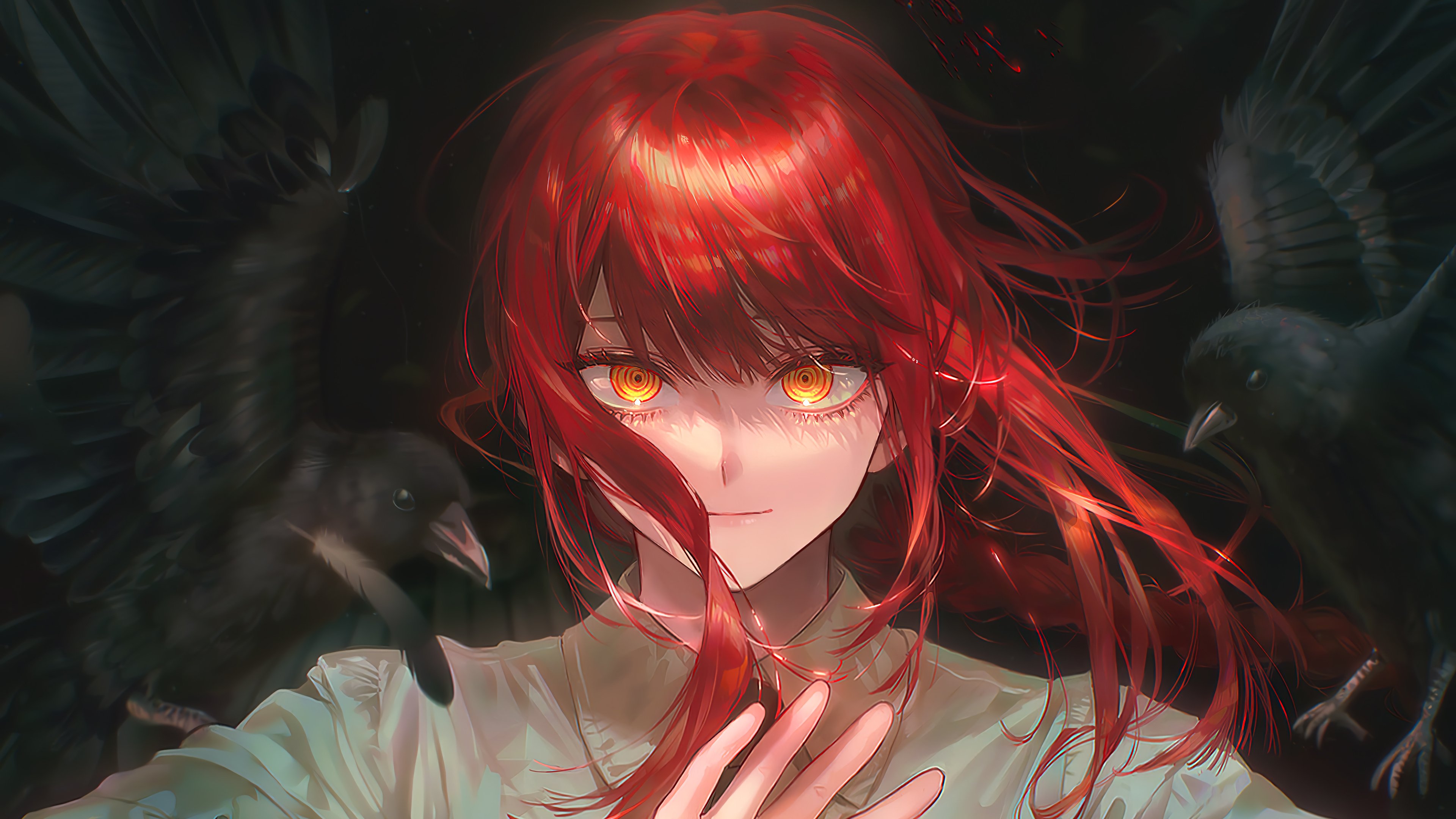 Makima Chainsaw Man Anime Wallpaper 4k