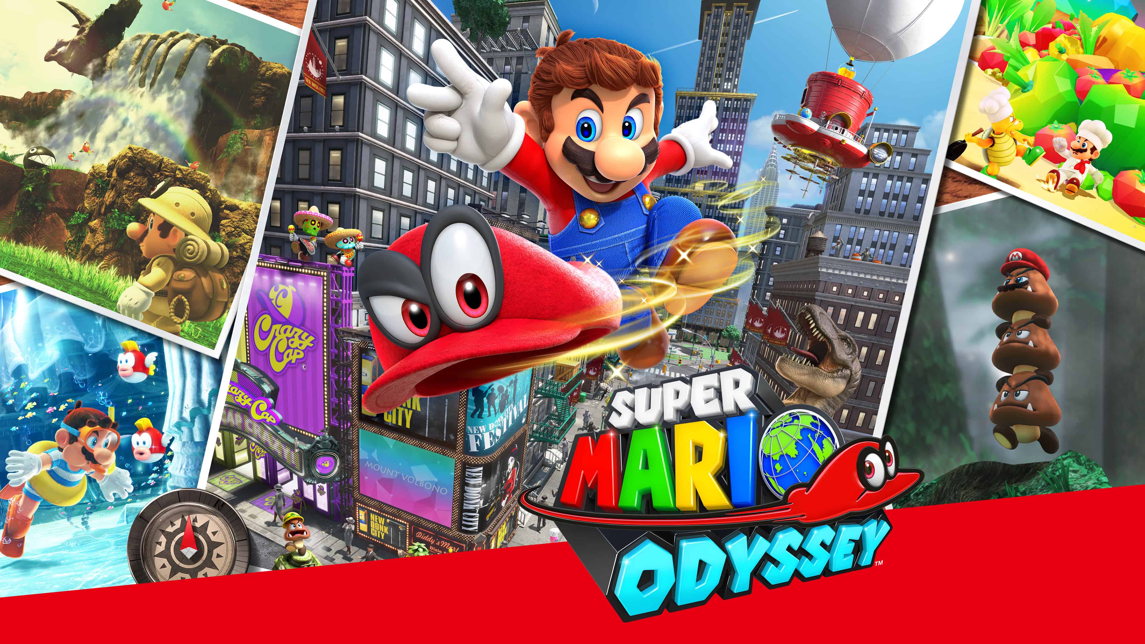 Super Mario Odyssey UHD 4K Wallpaper