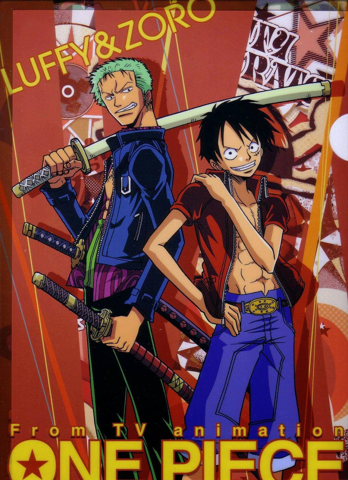 Download Luffy Zoro Back To Back One