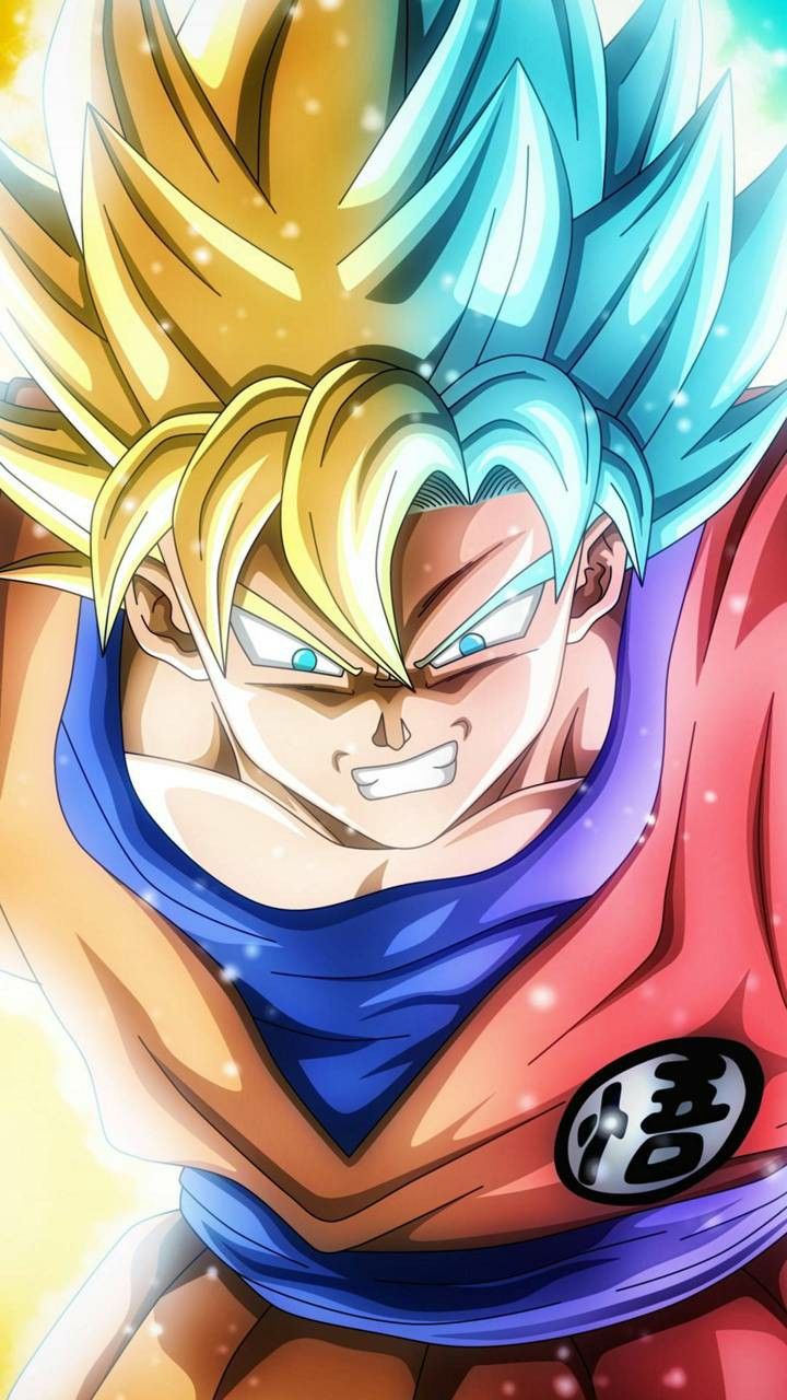 Goku on dragon ball phone wallpaper