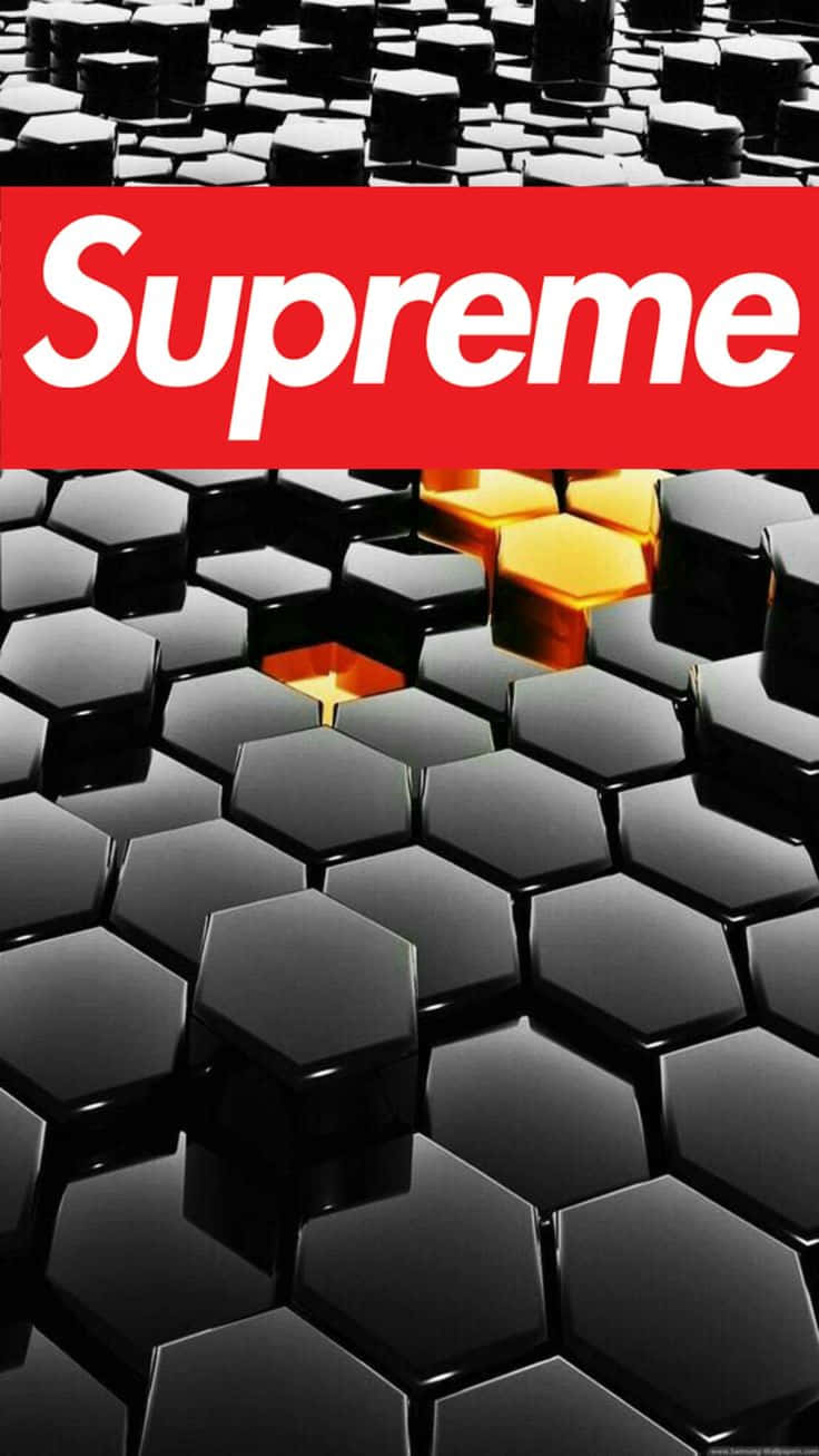 classic Supreme logo! Wallpaper