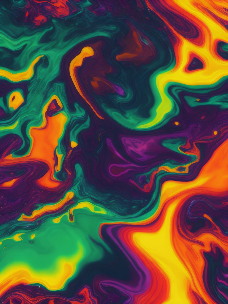 multicolored acid texture pattern