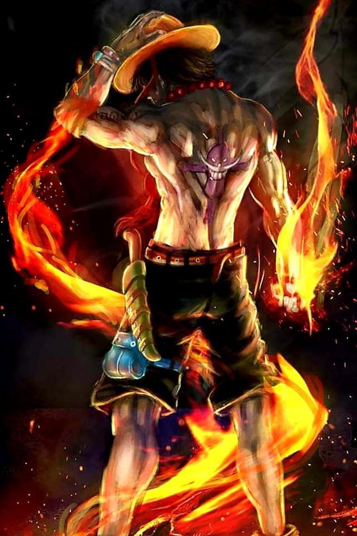 Portgas D Ace. Moving wallpaper, One