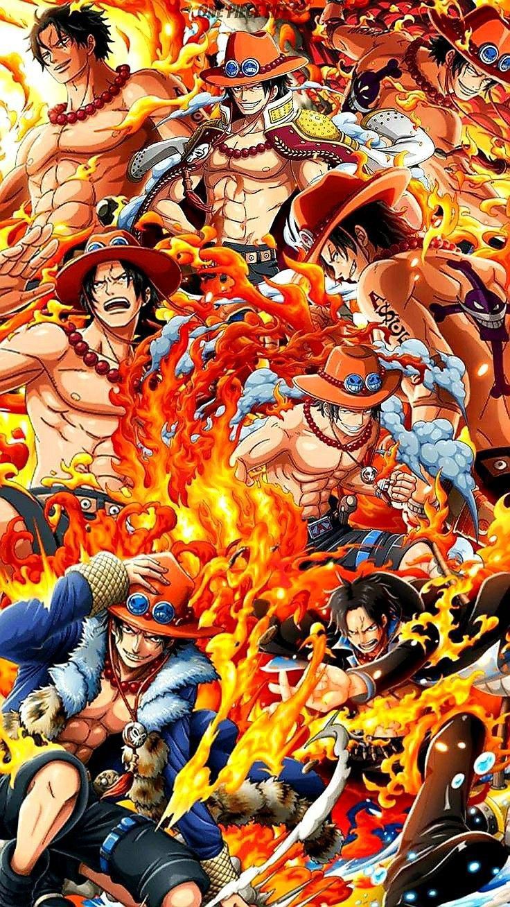 iPhone Wallpaper smartphone. One piece