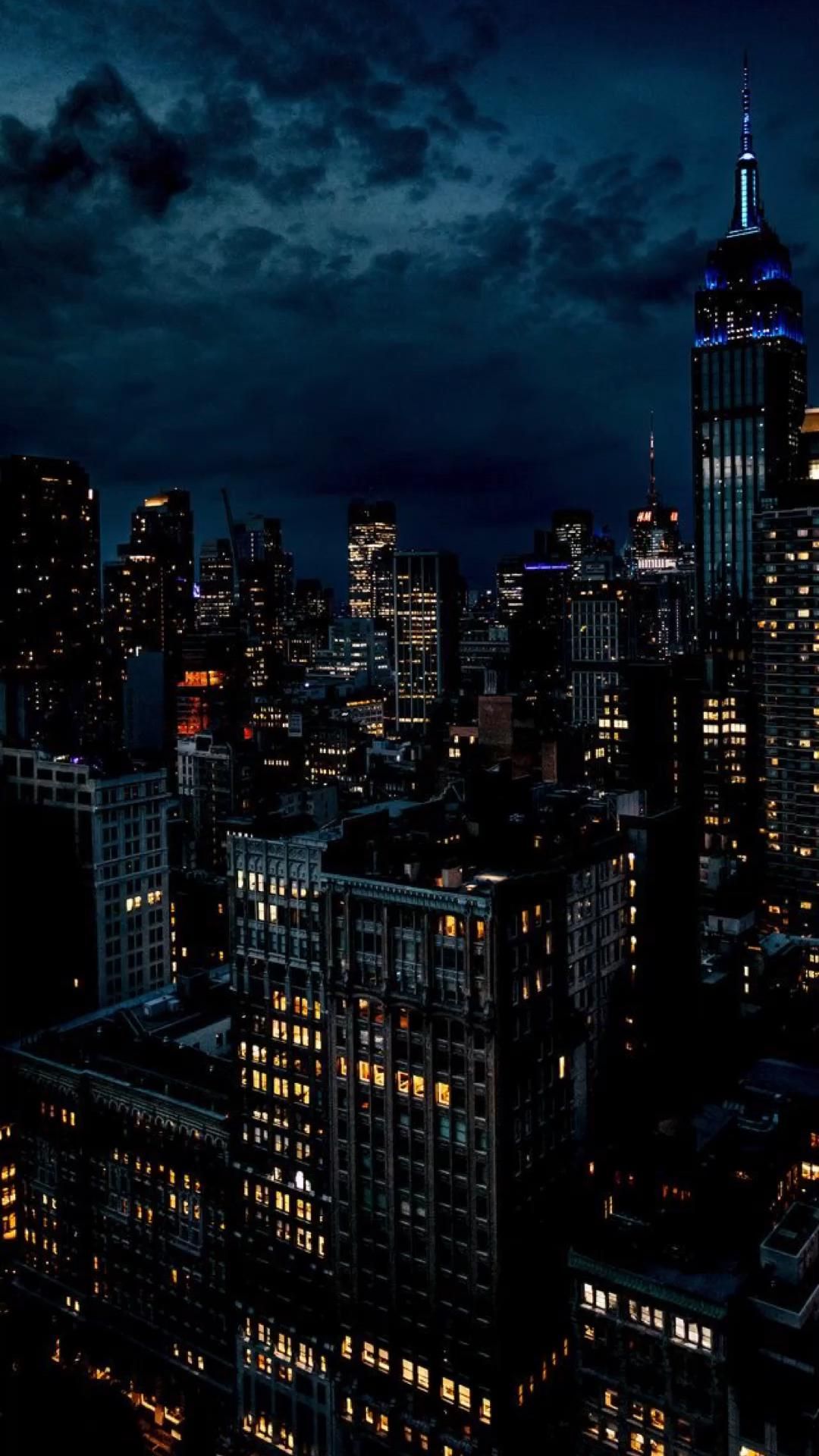 Gotham City. City iphone wallpaper