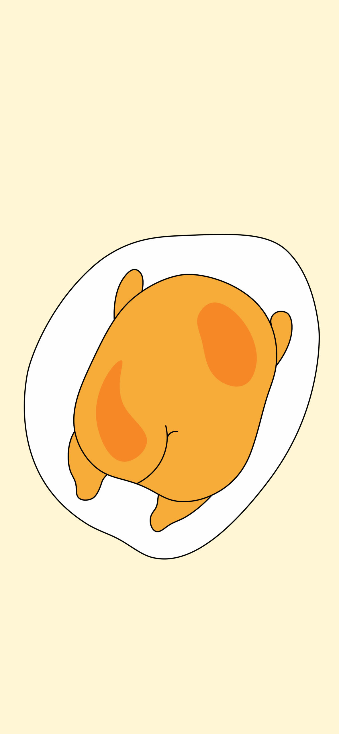 Gudetama Yellow Wallpaper
