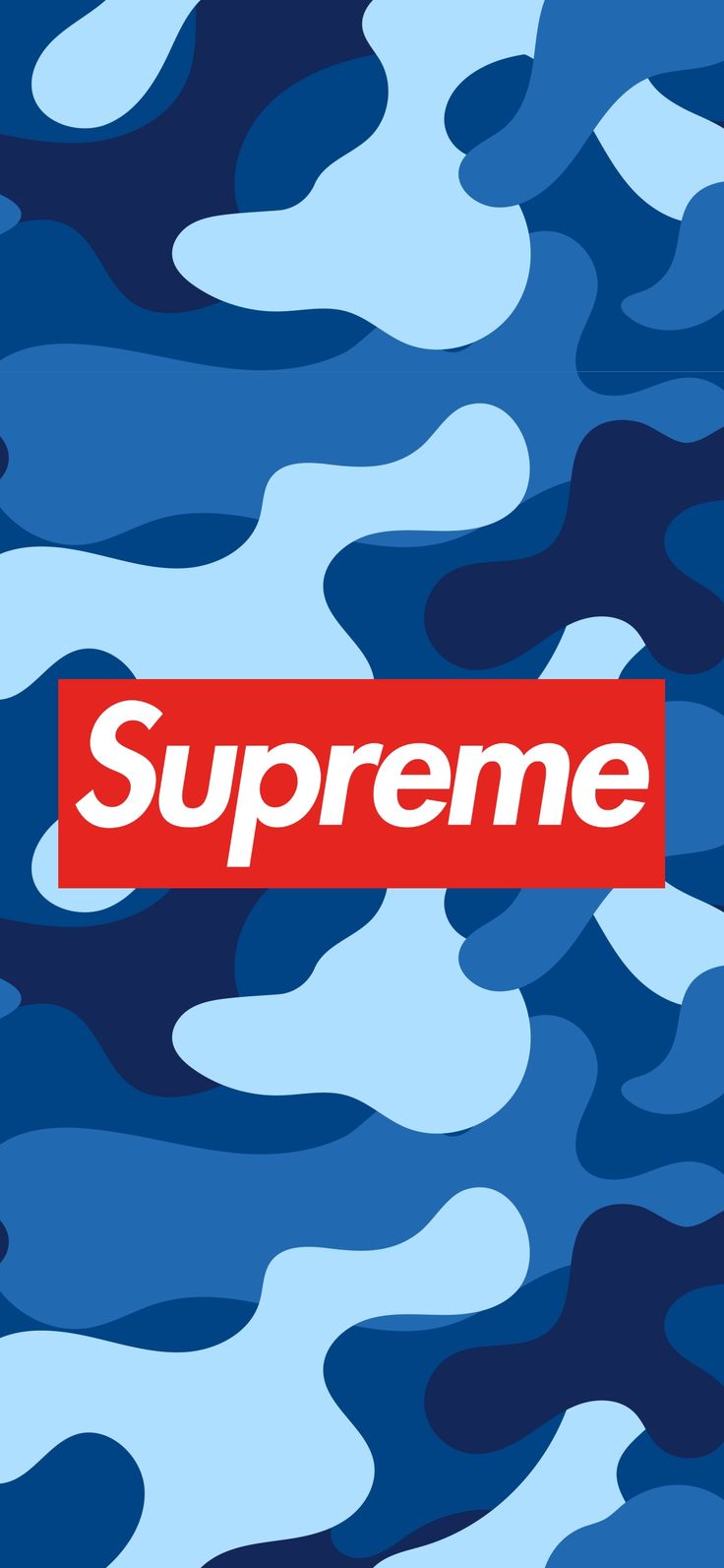 Supreme camouflage iphone wallpaper