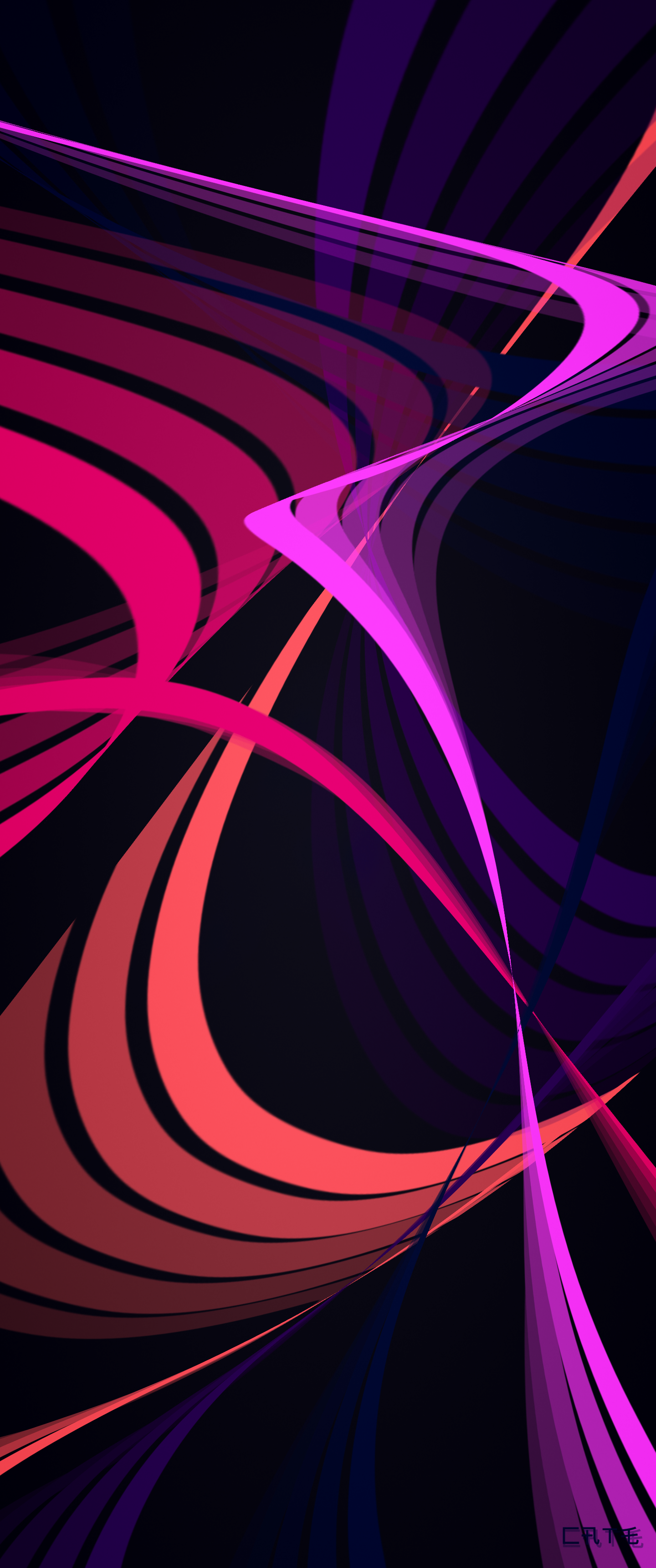 colorful swirls wallpaper for iPhone