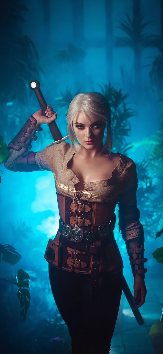 Enchanting Wallpaper Art of Ciri
